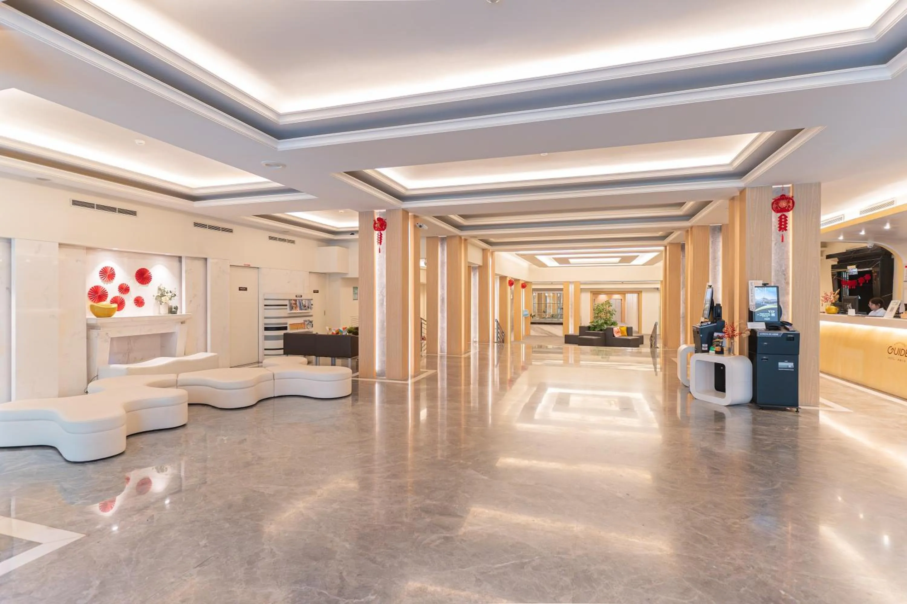 Seating area in Guide Hotel Kaohsiung Liuhe
