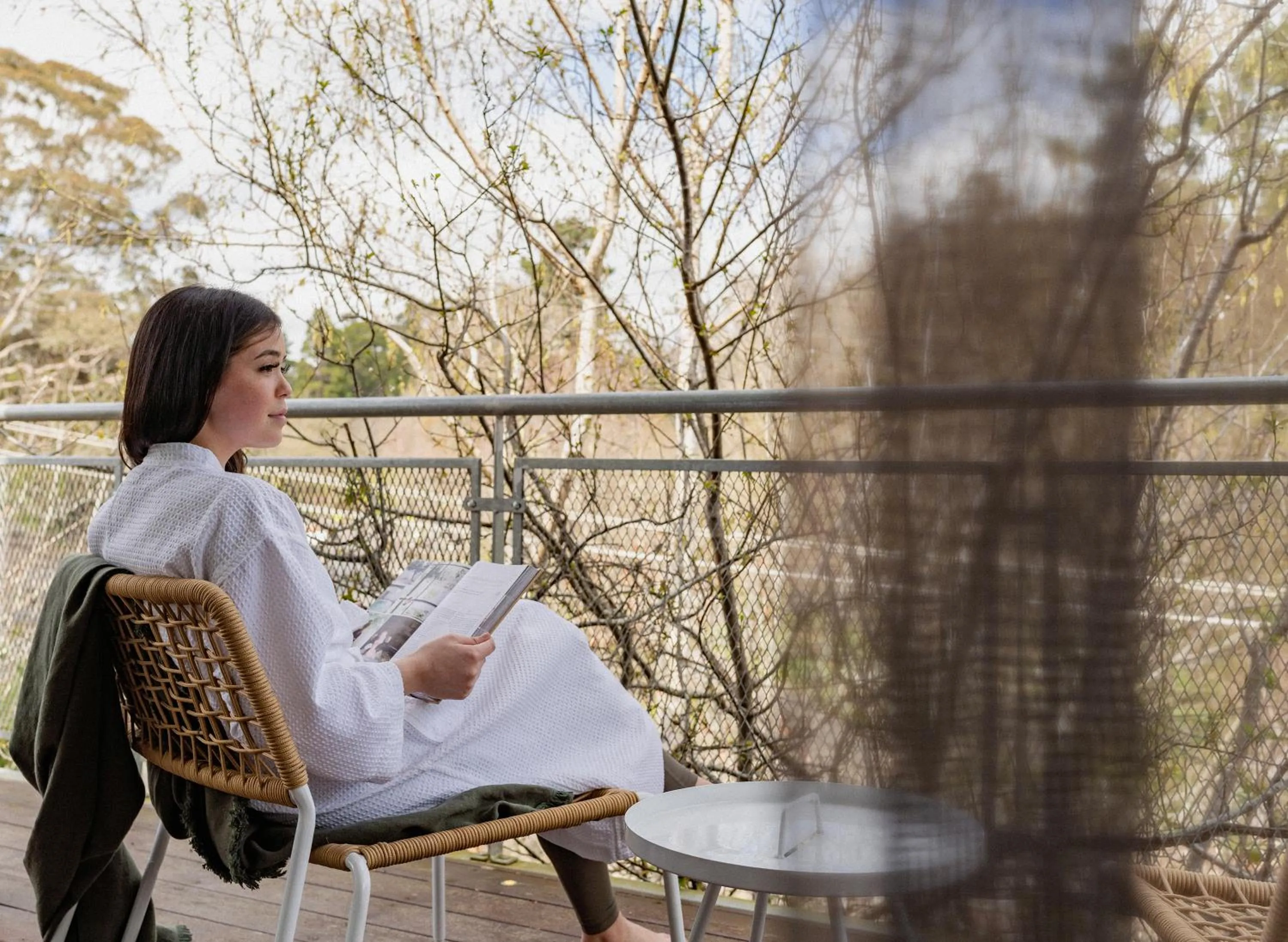 Balcony/Terrace in Hepburn Bathhouse & Spa Villas