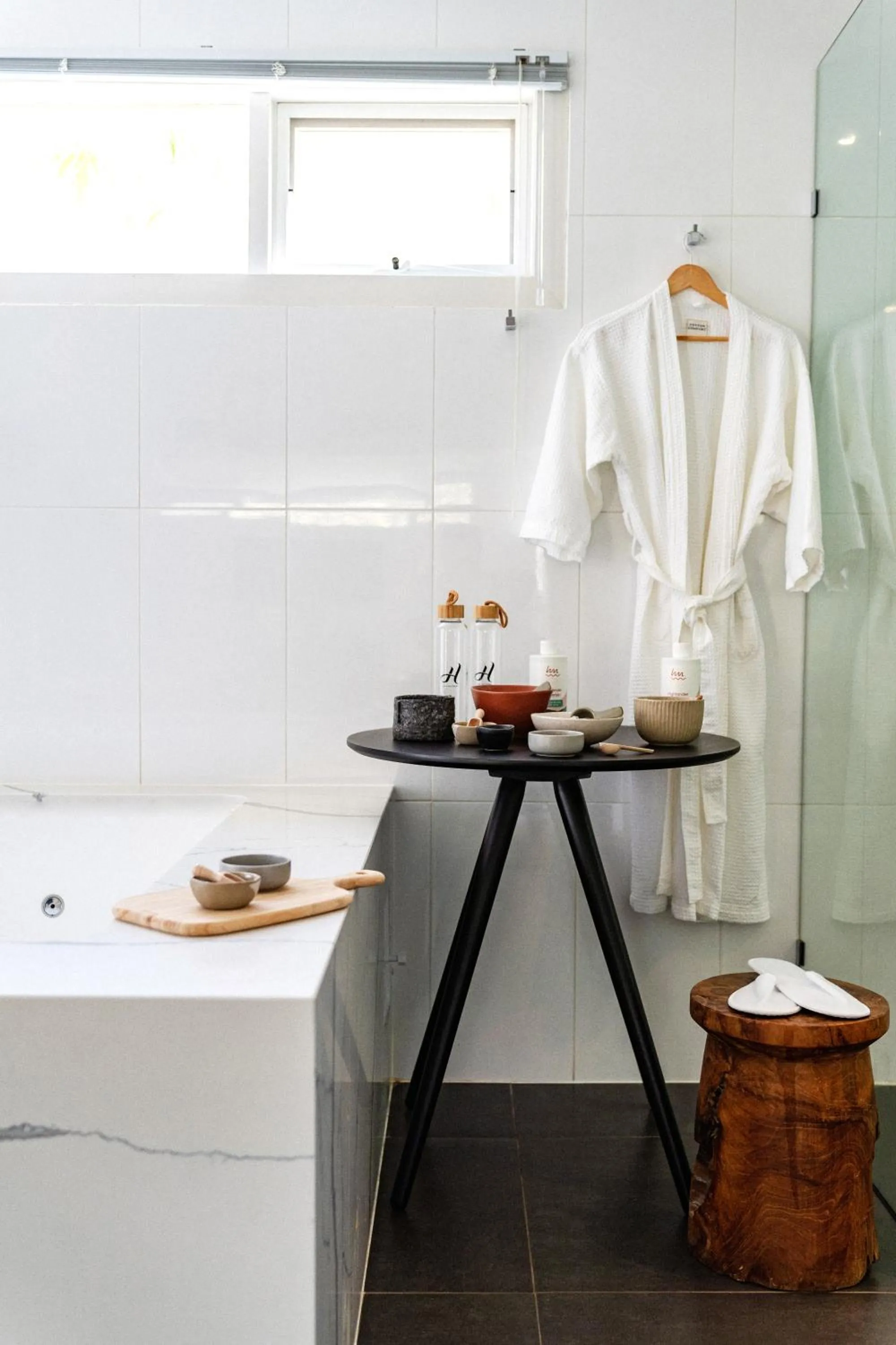 Bathroom in Hepburn Bathhouse & Spa Villas