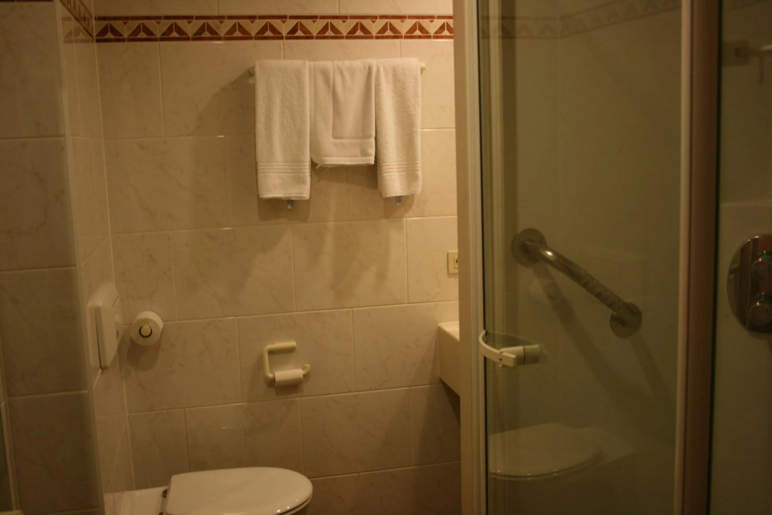 Bathroom in Hotel Shamrock