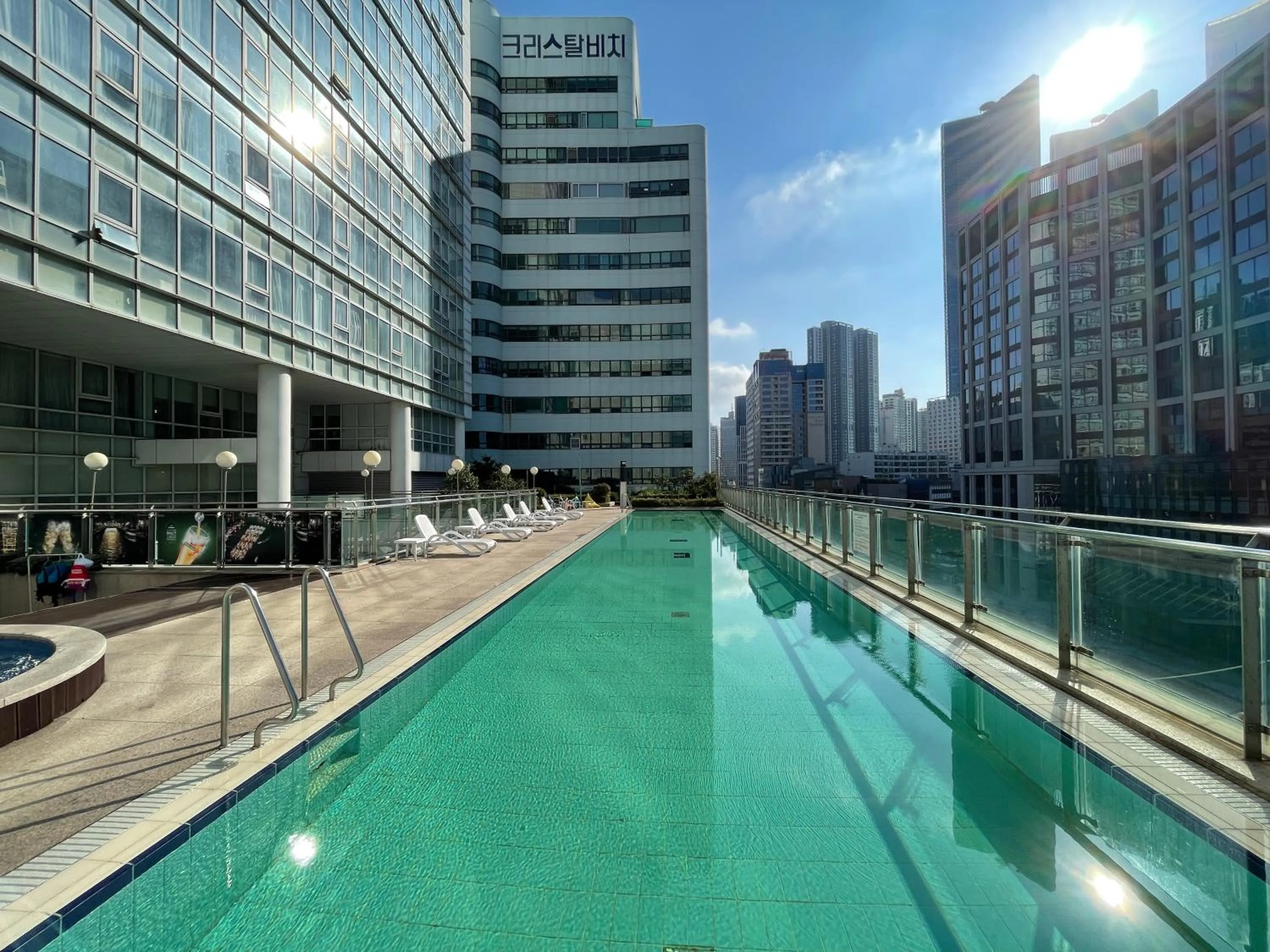 Swimming pool in Sun Cloud Hotel