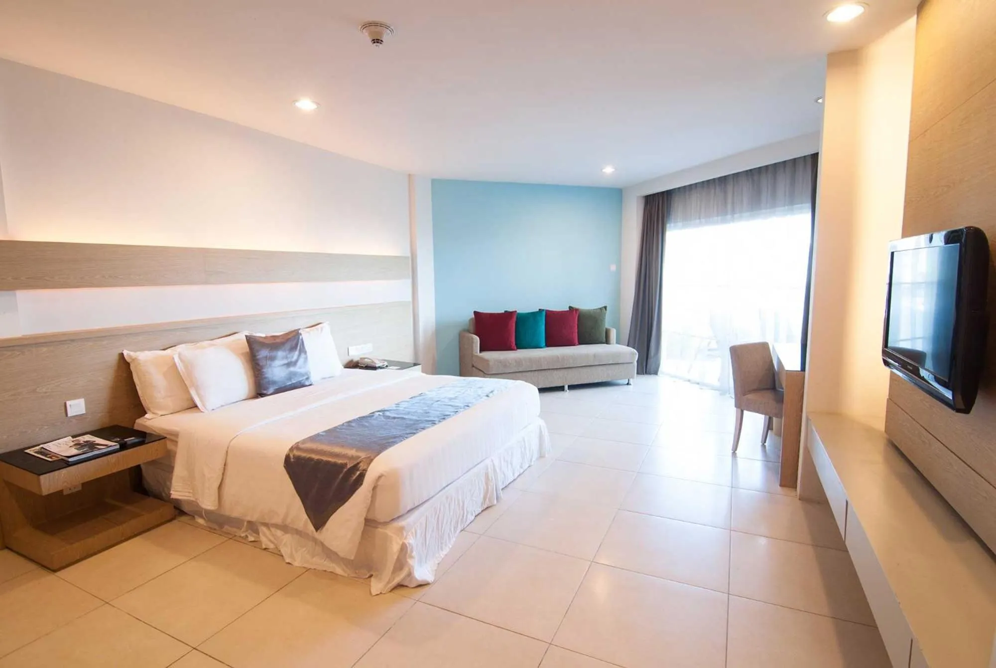 Bed in Century Langkasuka Resort Langkawi