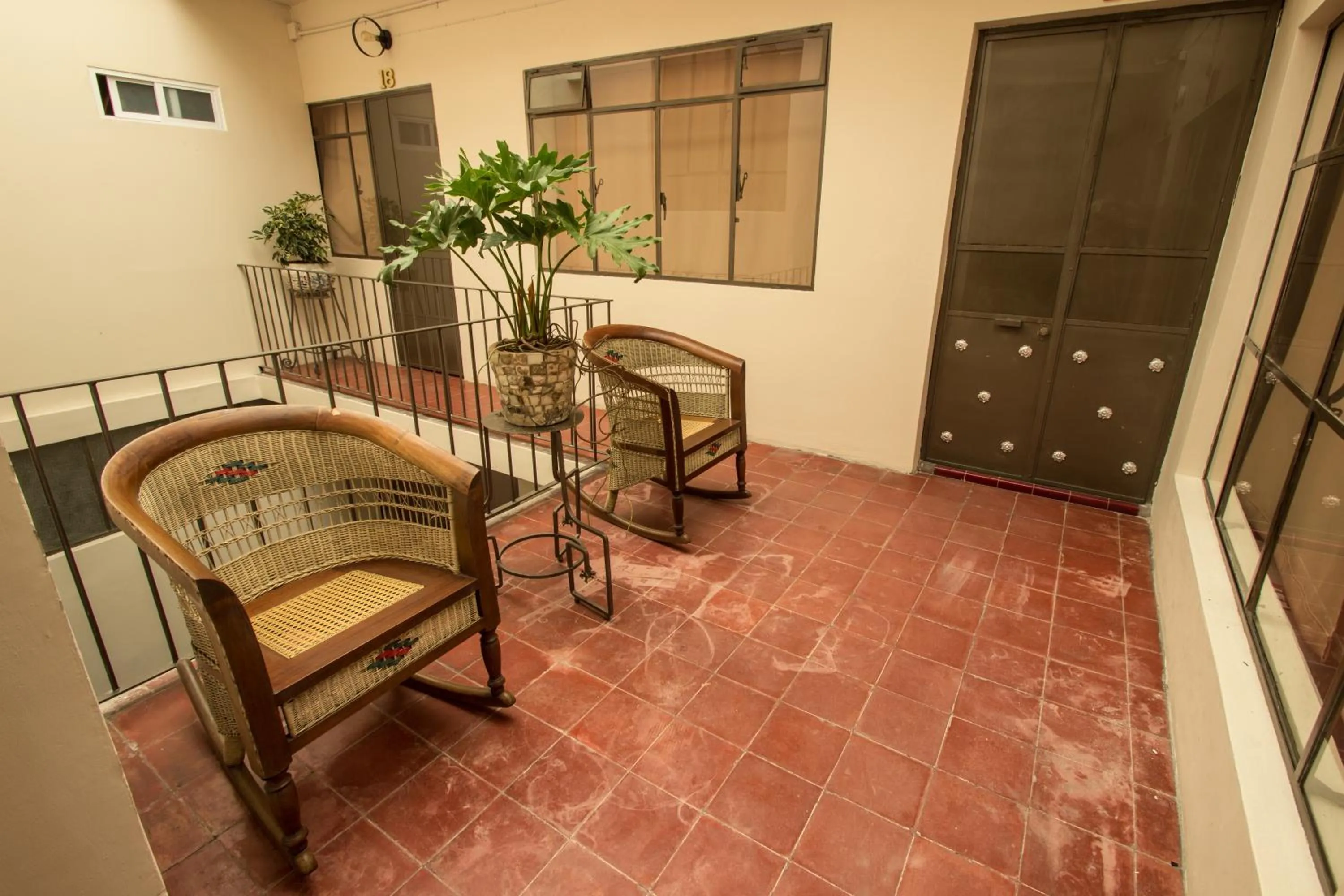 Patio in Casa de Juan Hostal