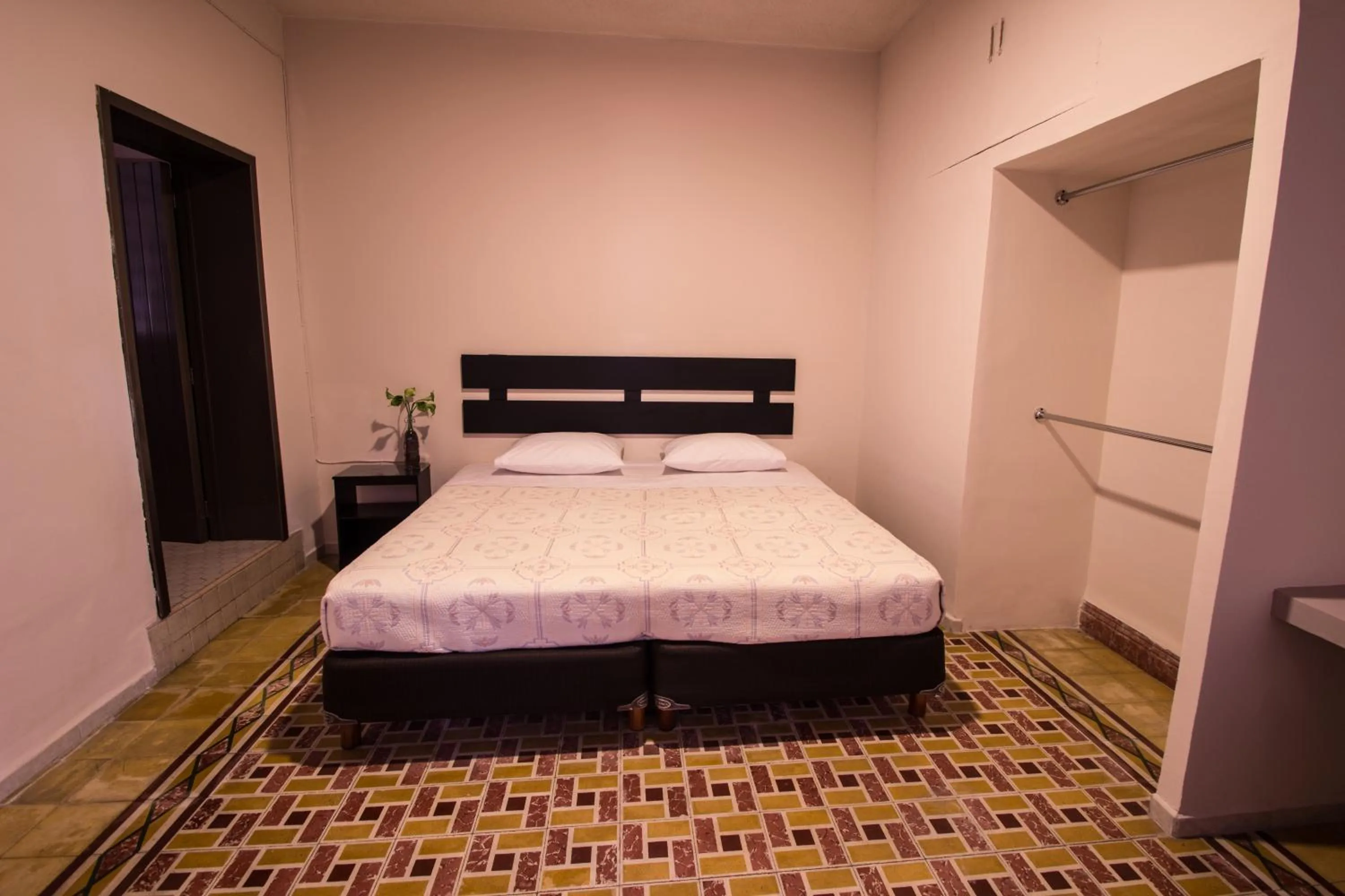 Bed in Casa de Juan Hostal