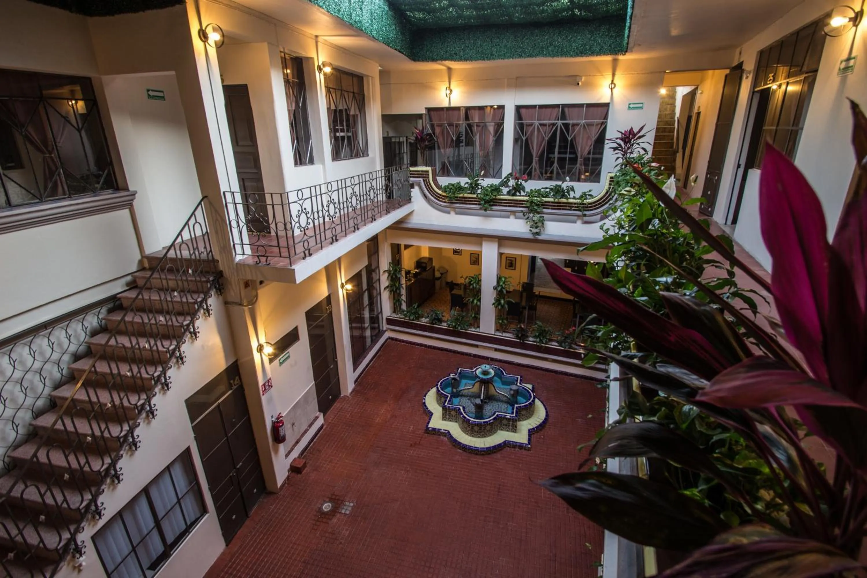 Patio in Casa de Juan Hostal
