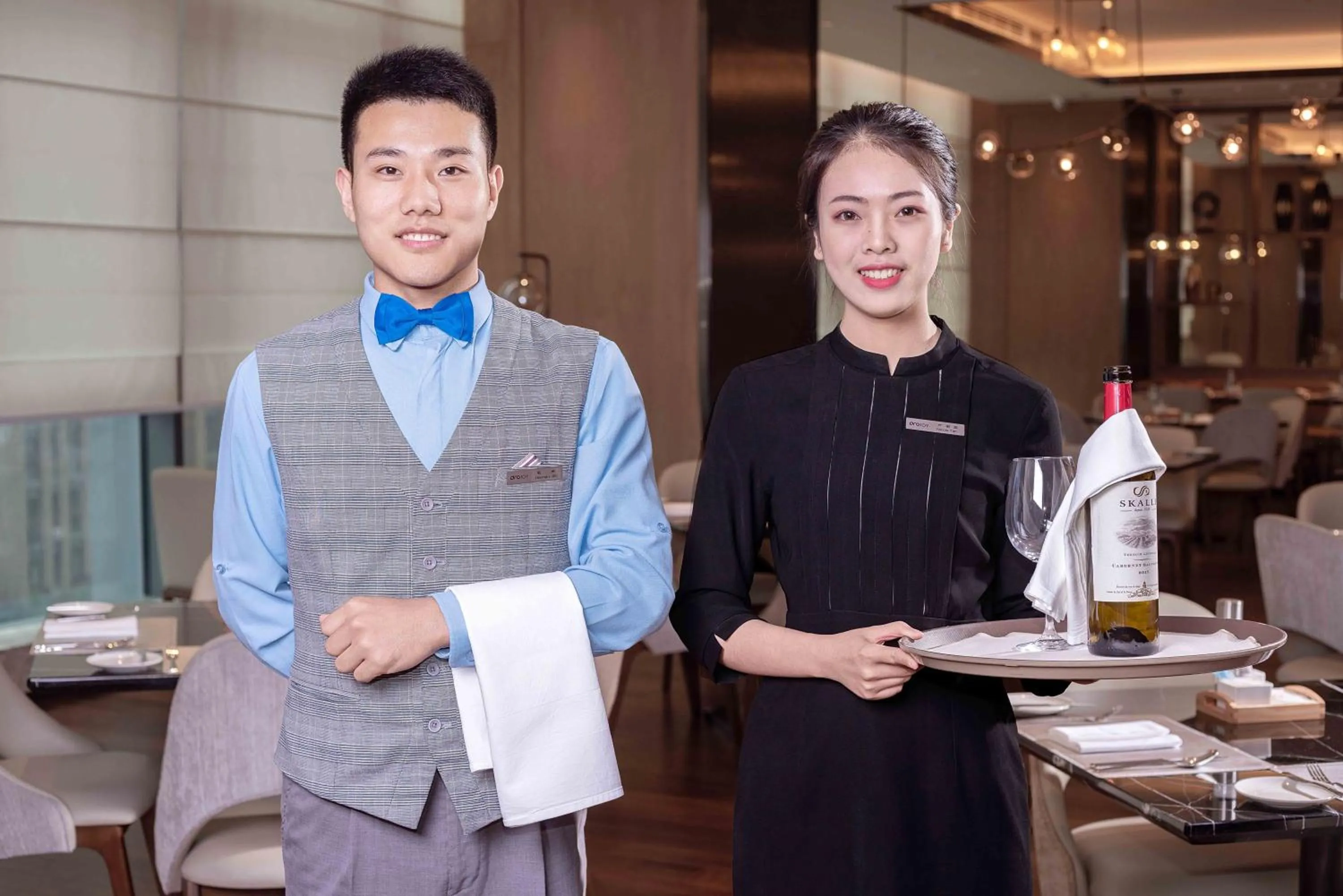 Staff in Projoy Hotel Tianfu