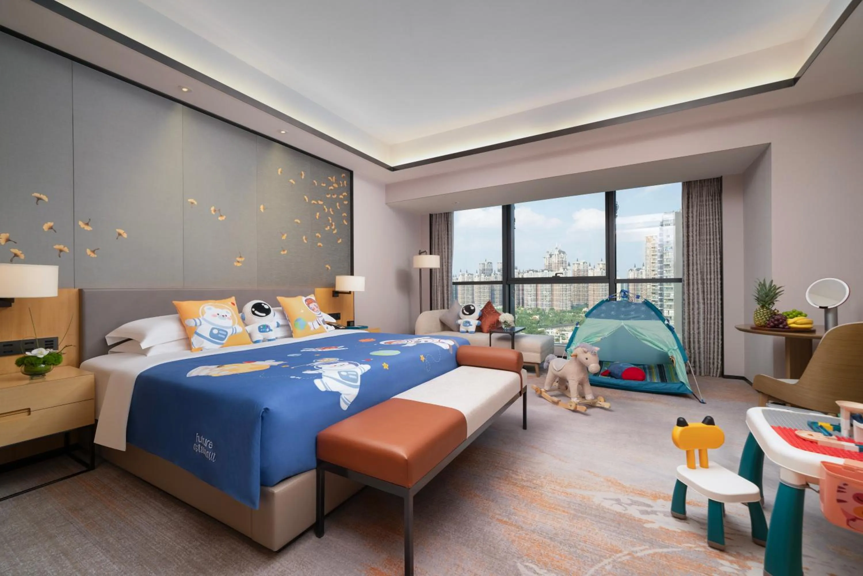 Photo of the whole room, Bed in Projoy Hotel Tianfu