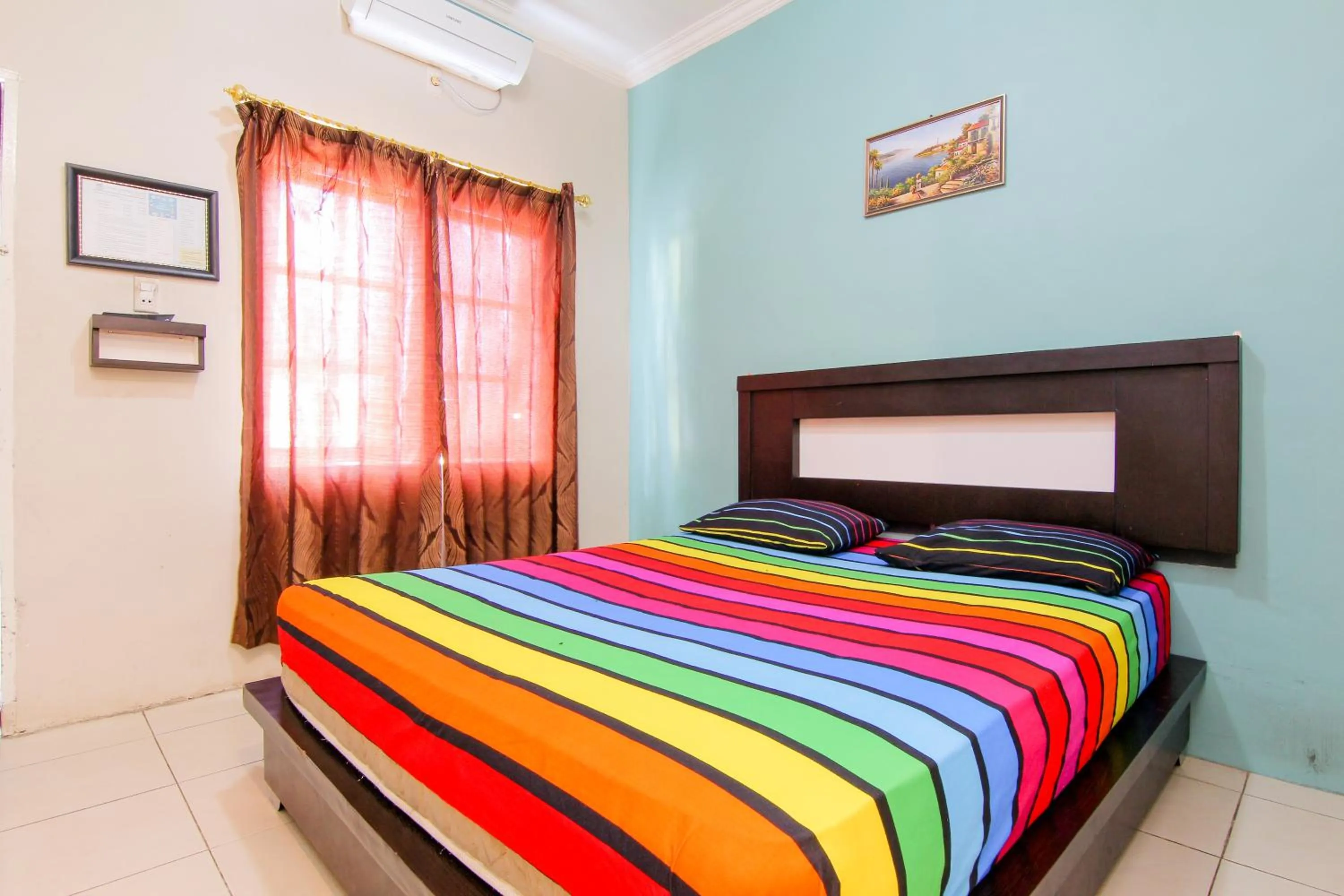Bed in Trans Bandara Residence