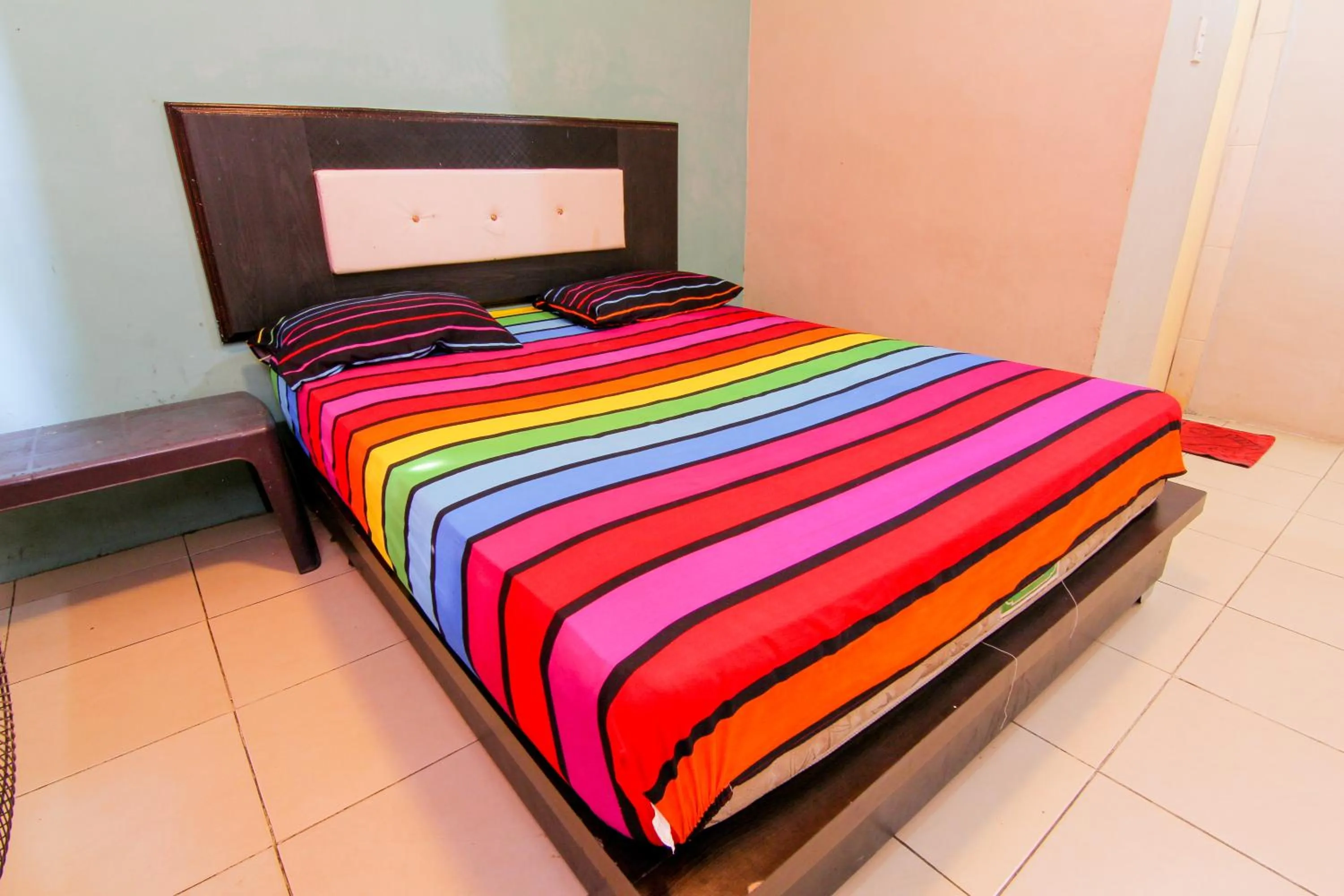 Bed in Trans Bandara Residence