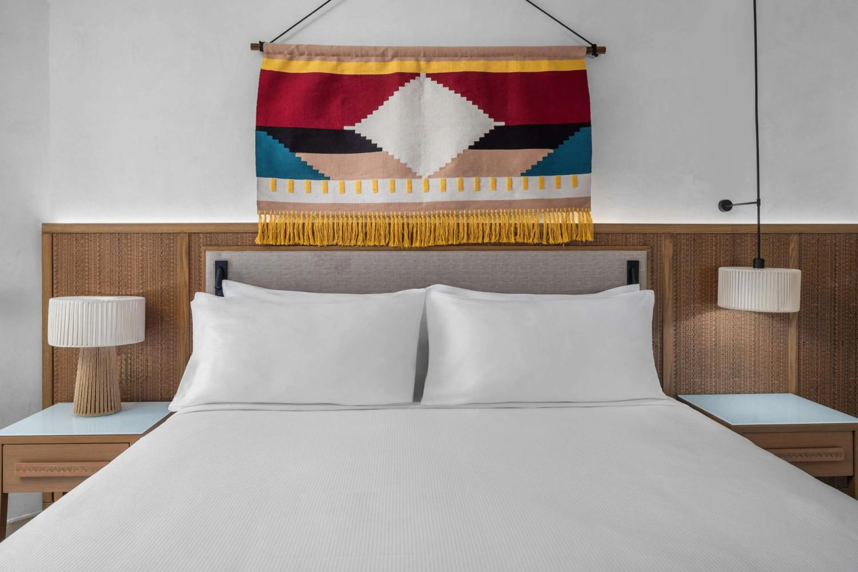 Bed in DoubleTree by Hilton Sharks Bay Resort