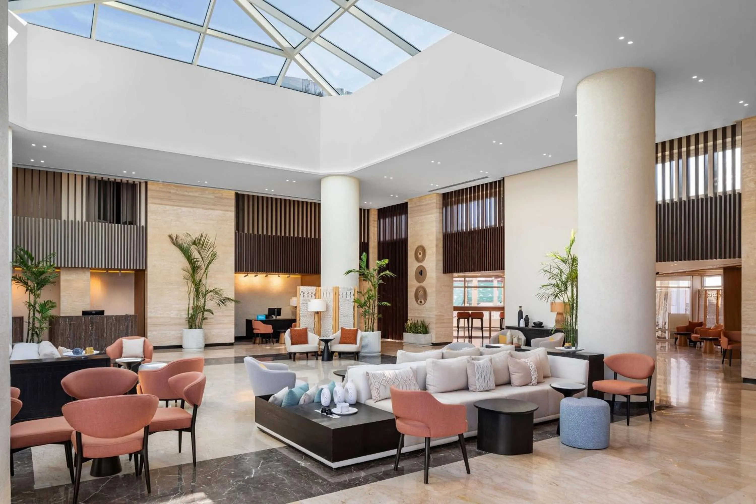 Lobby or reception in DoubleTree by Hilton Sharks Bay Resort