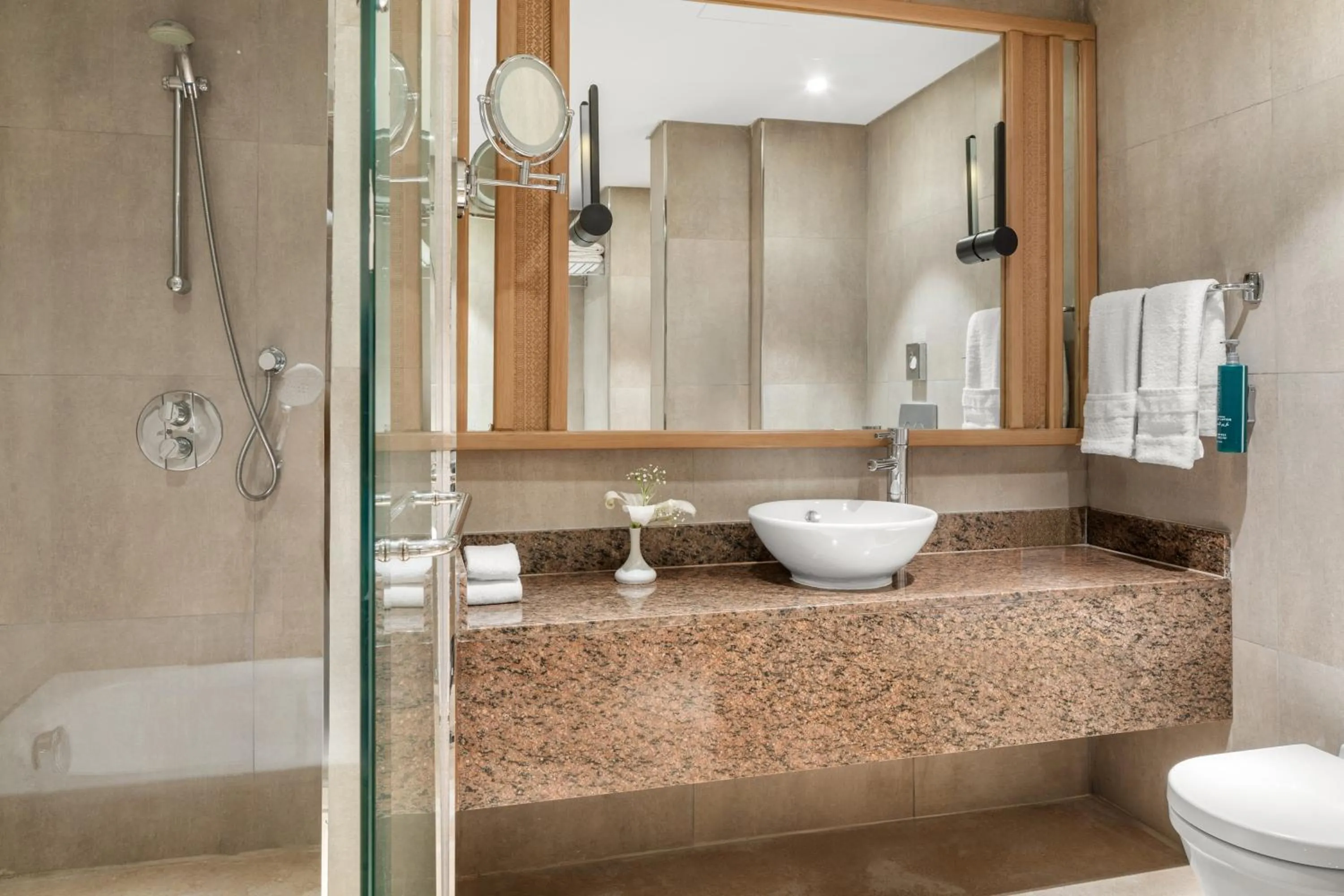 Toilet in DoubleTree by Hilton Sharks Bay Resort