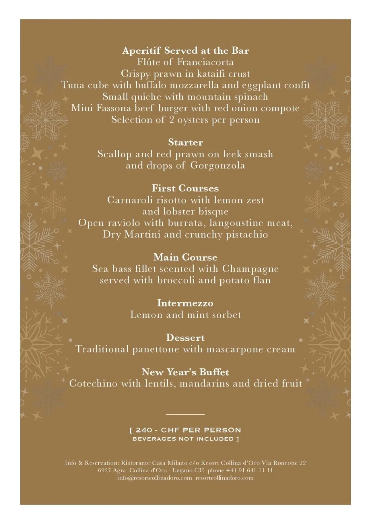 Text overlay in Resort Collina d'Oro - Hotel, Residence & Spa