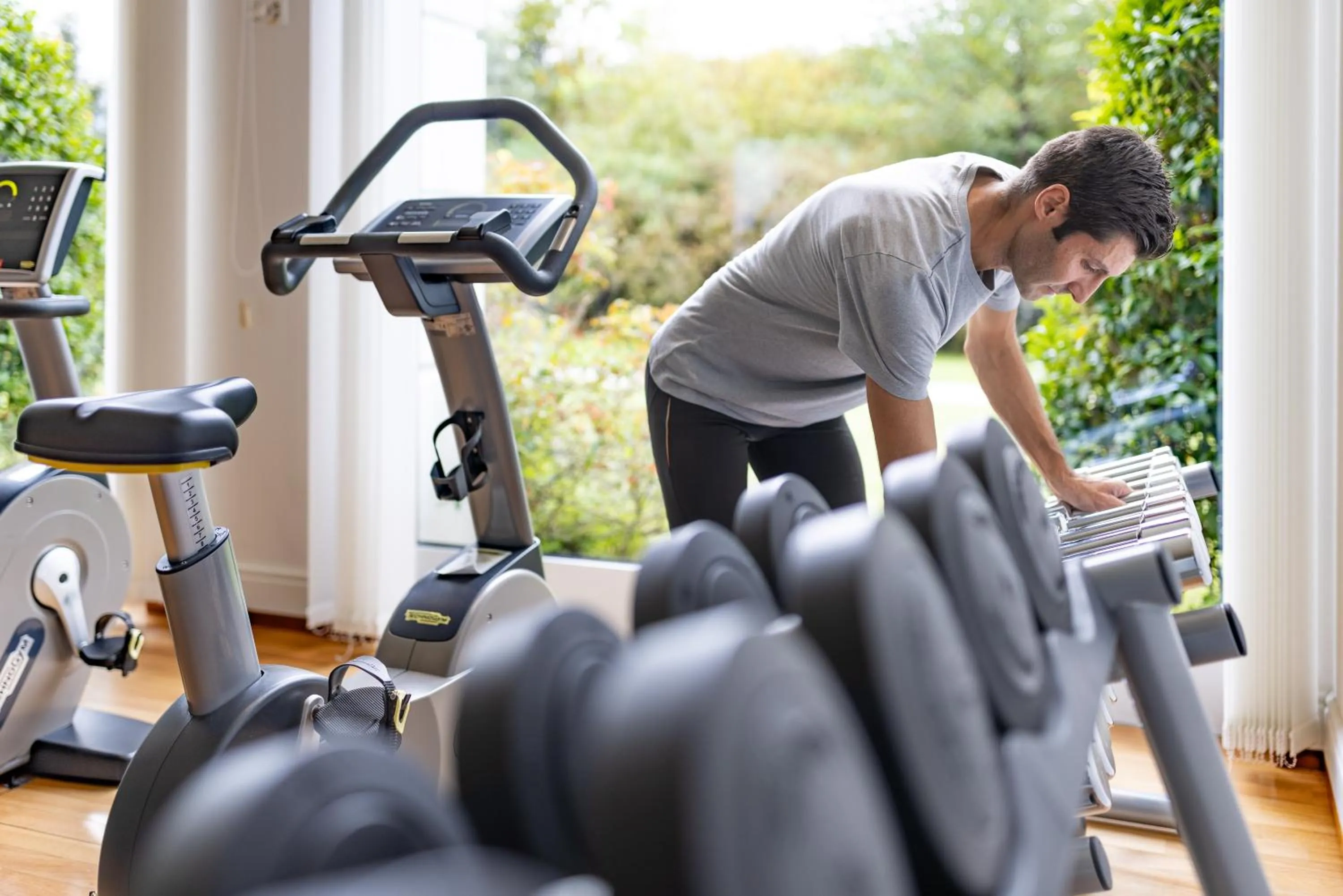 Fitness centre/facilities in Resort Collina d'Oro - Hotel, Residence & Spa