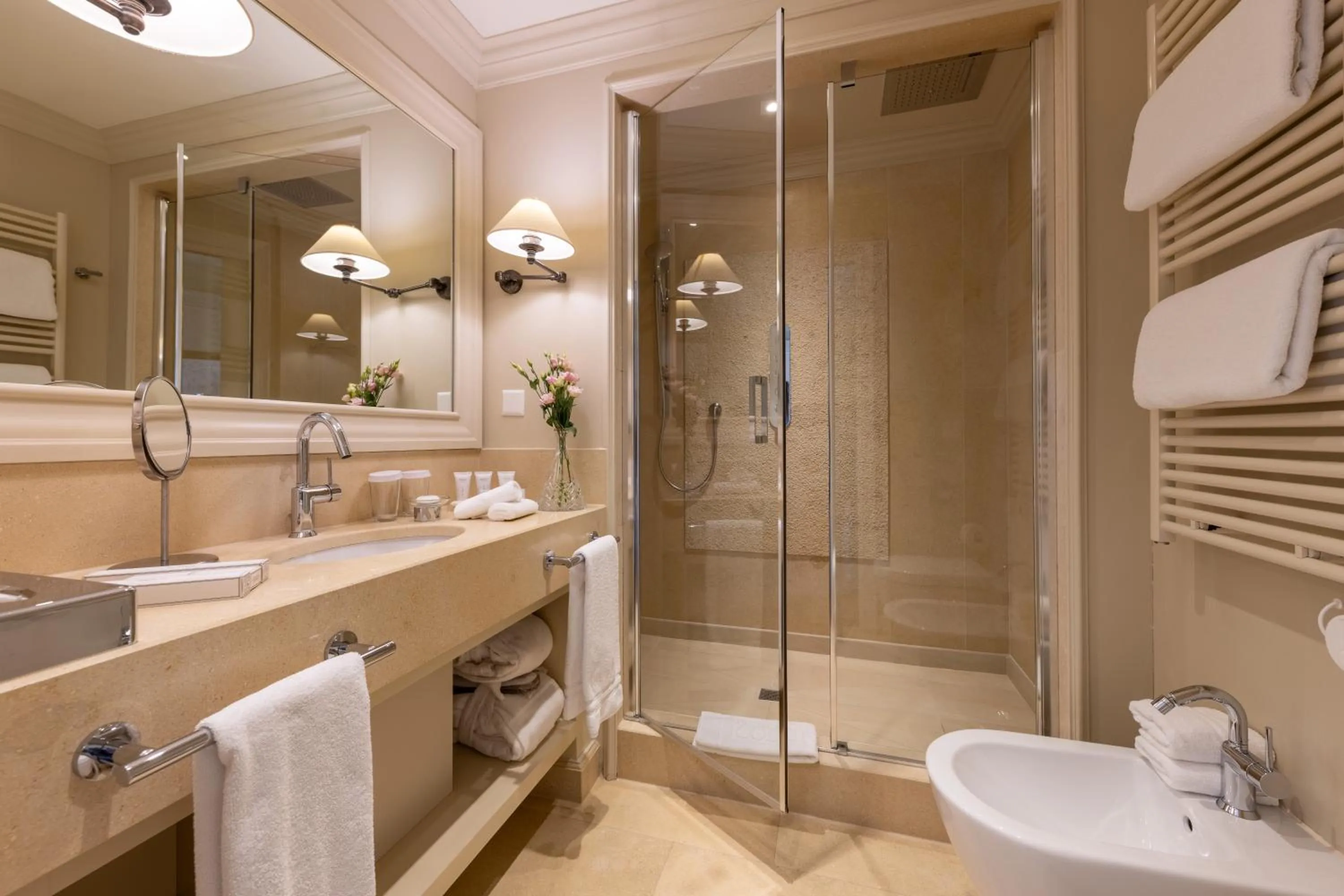 Bathroom in Resort Collina d'Oro - Hotel, Residence & Spa