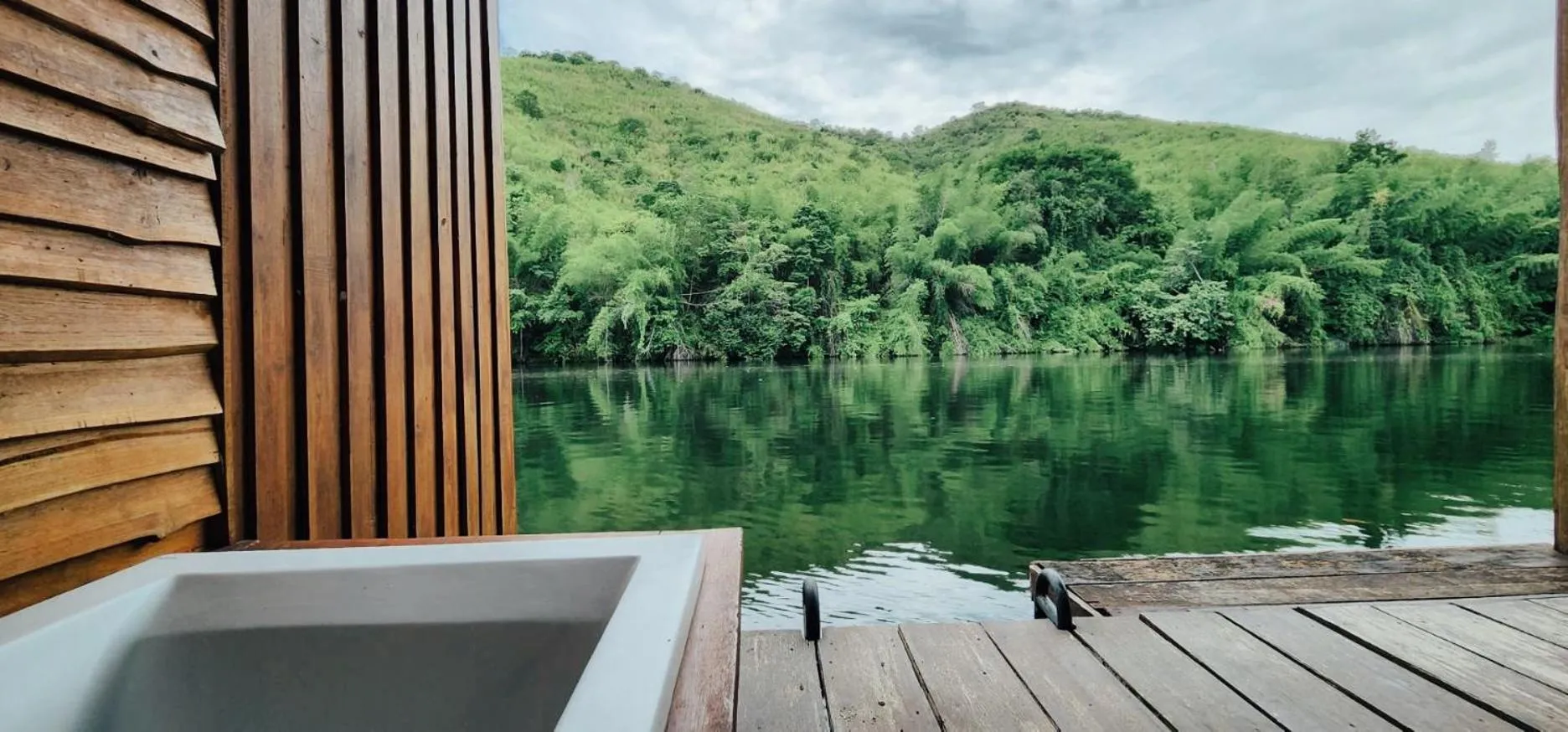 River view in The Hub Erawan Resort