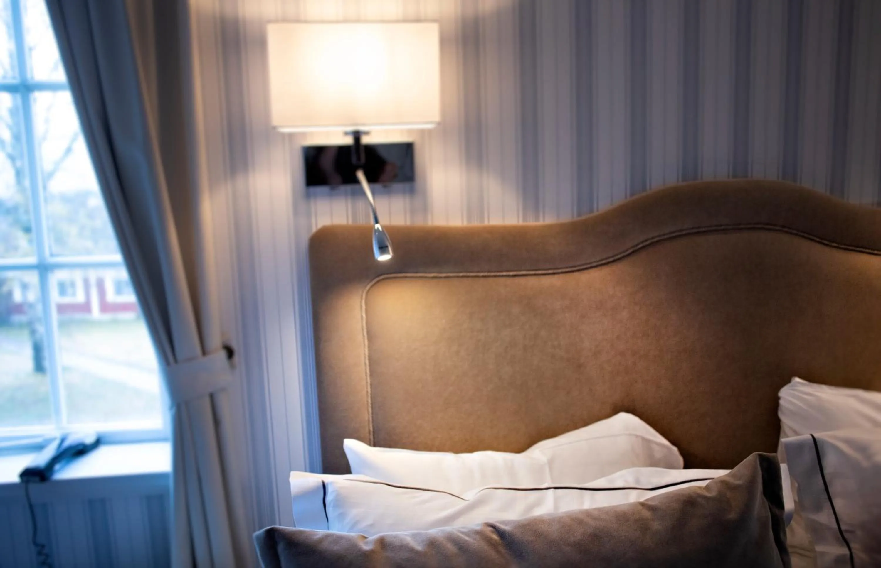 Bed in Åkerblads Hotell Gästgiveri Spa