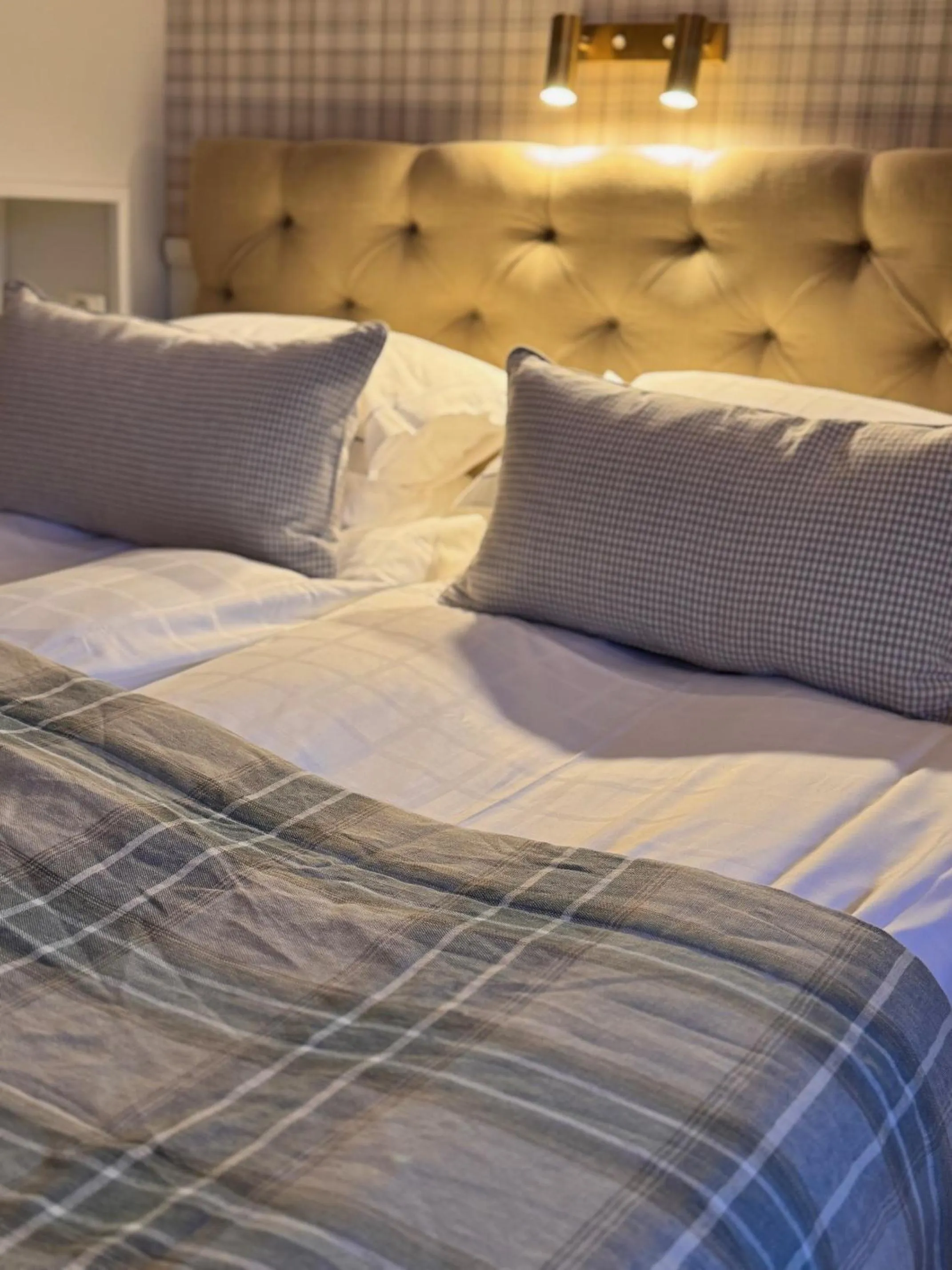 Bed in Åkerblads Hotell Gästgiveri Spa