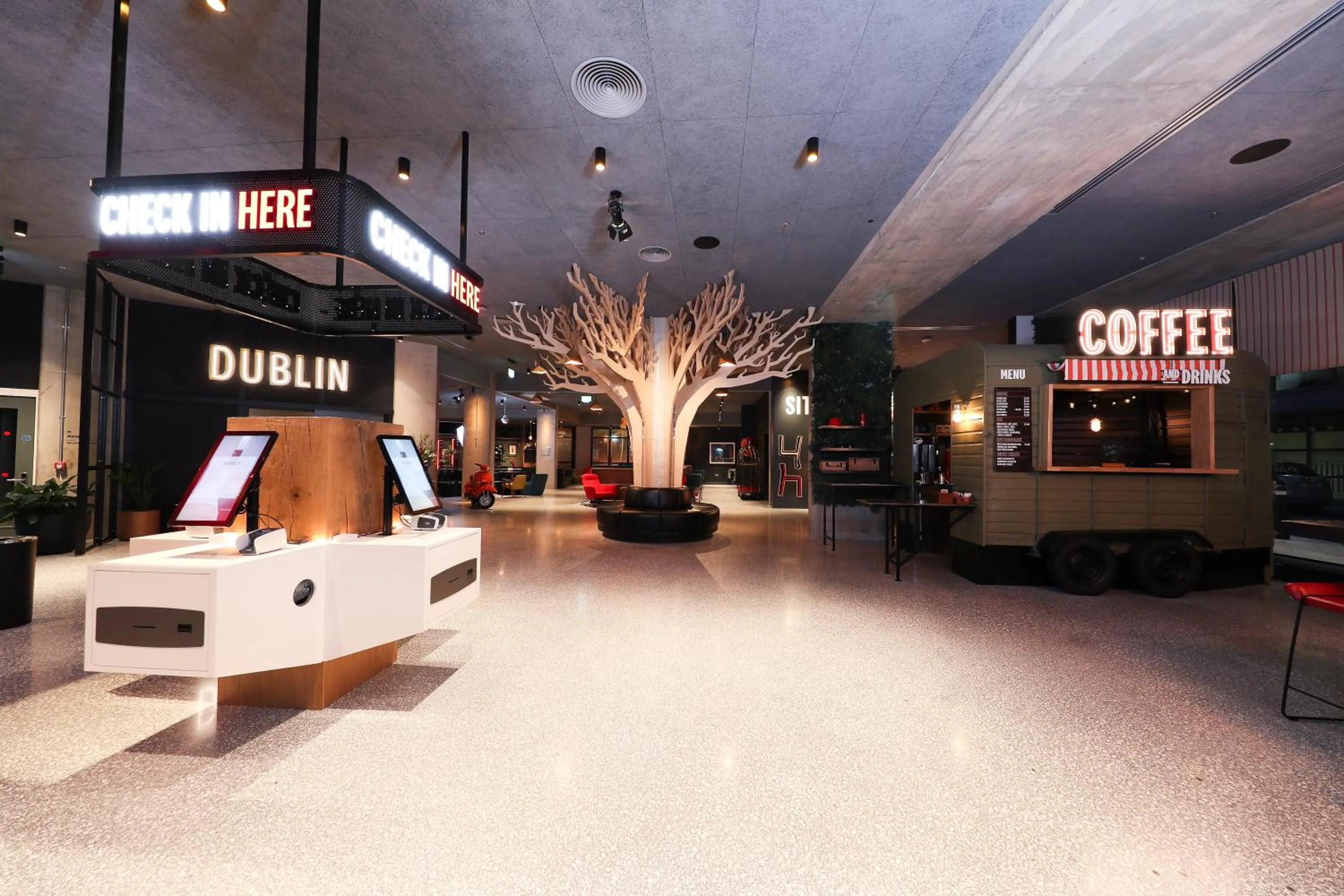 Lobby or reception in Marlin Hotel Stephens Green