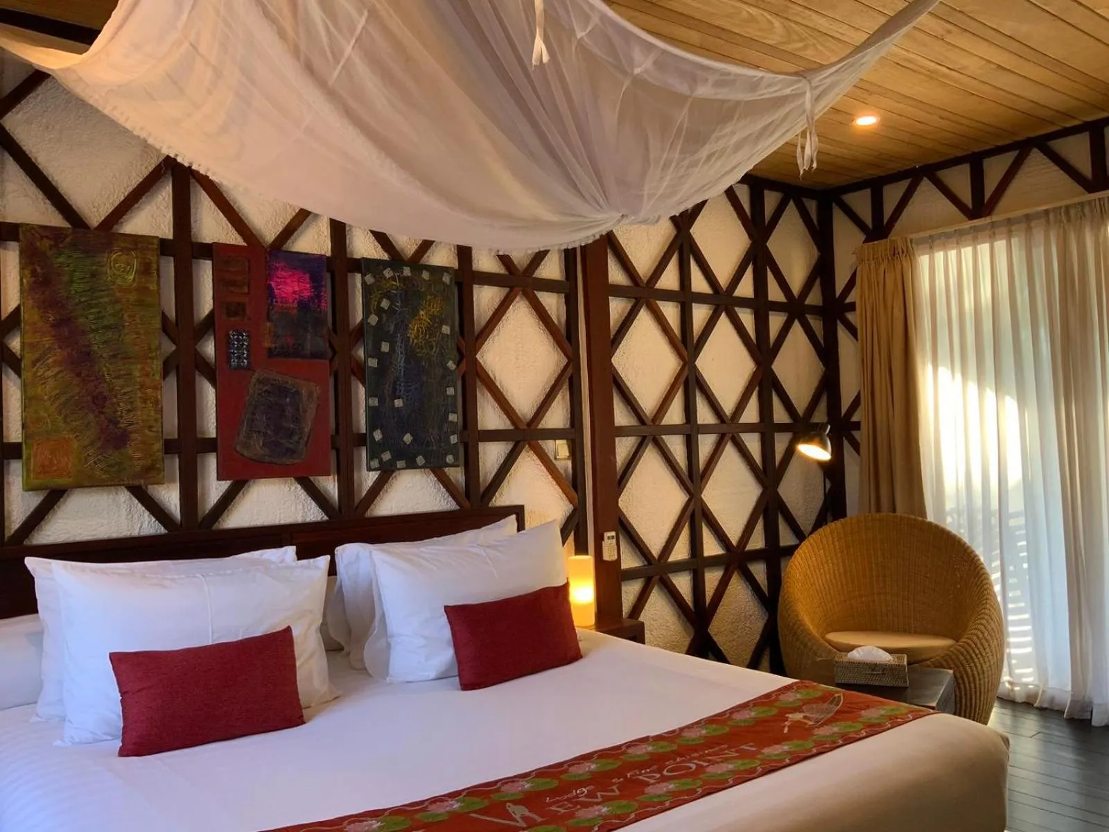 Bedroom, Bed in ViewPoint Ecolodge