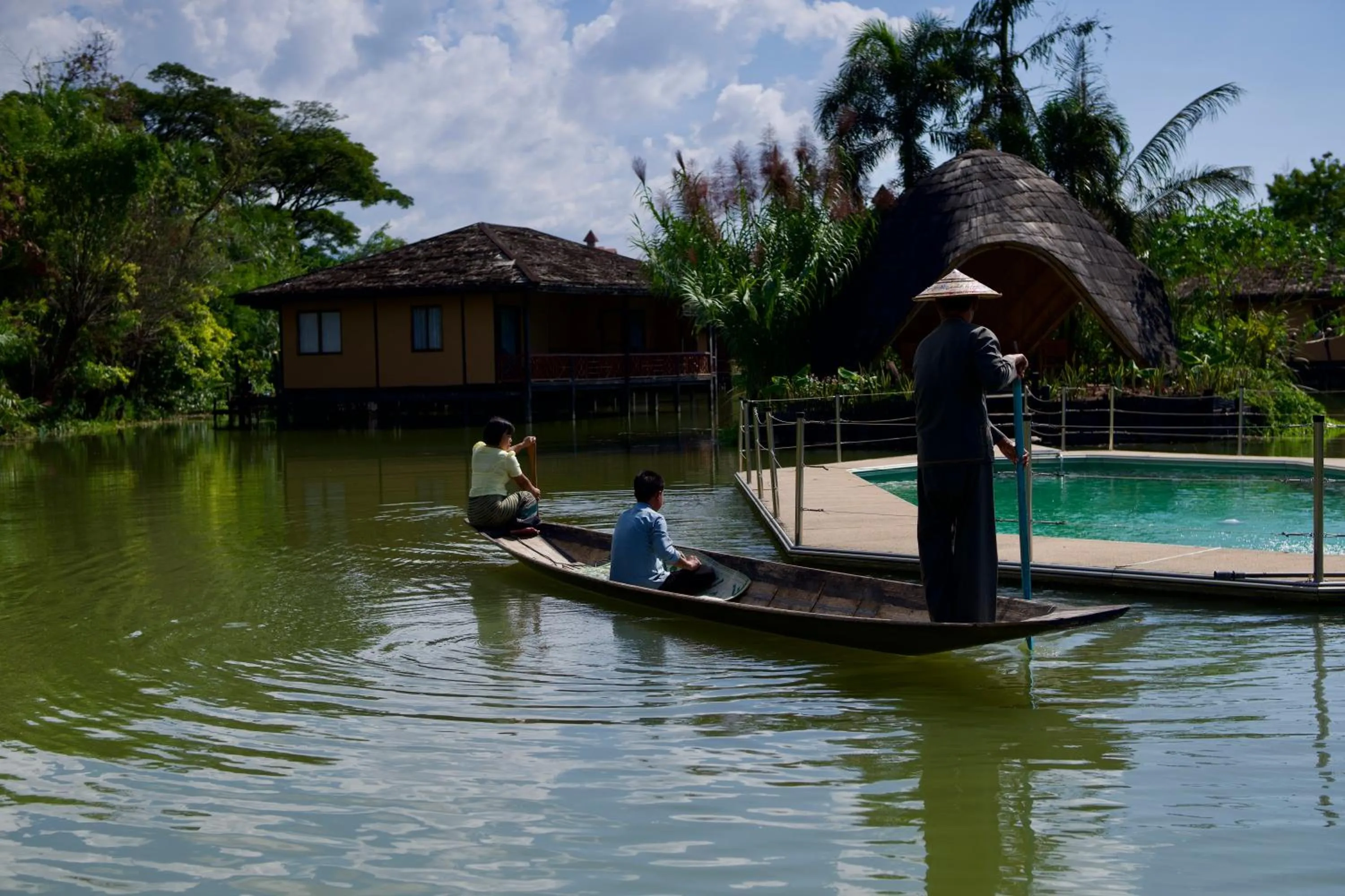Swimming pool in ViewPoint Ecolodge