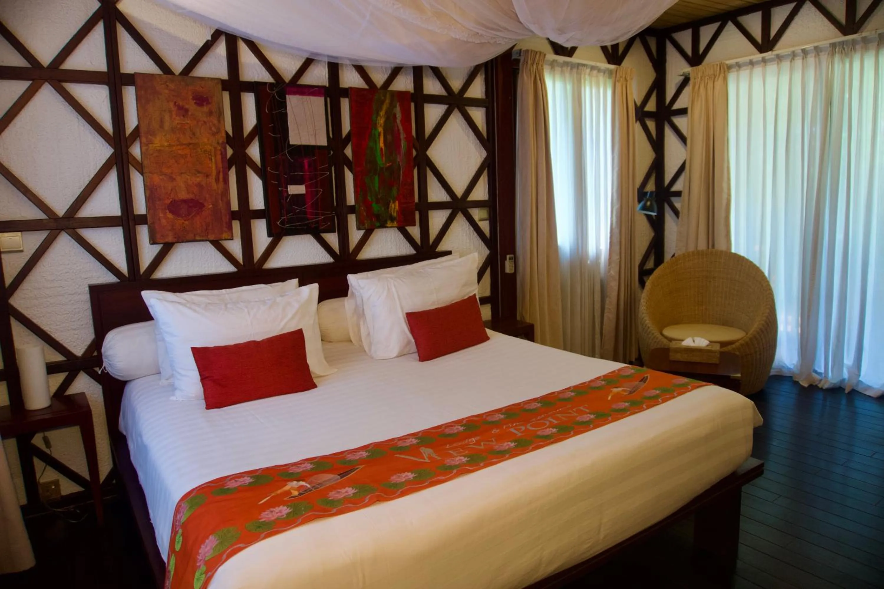 Bedroom, Bed in ViewPoint Ecolodge