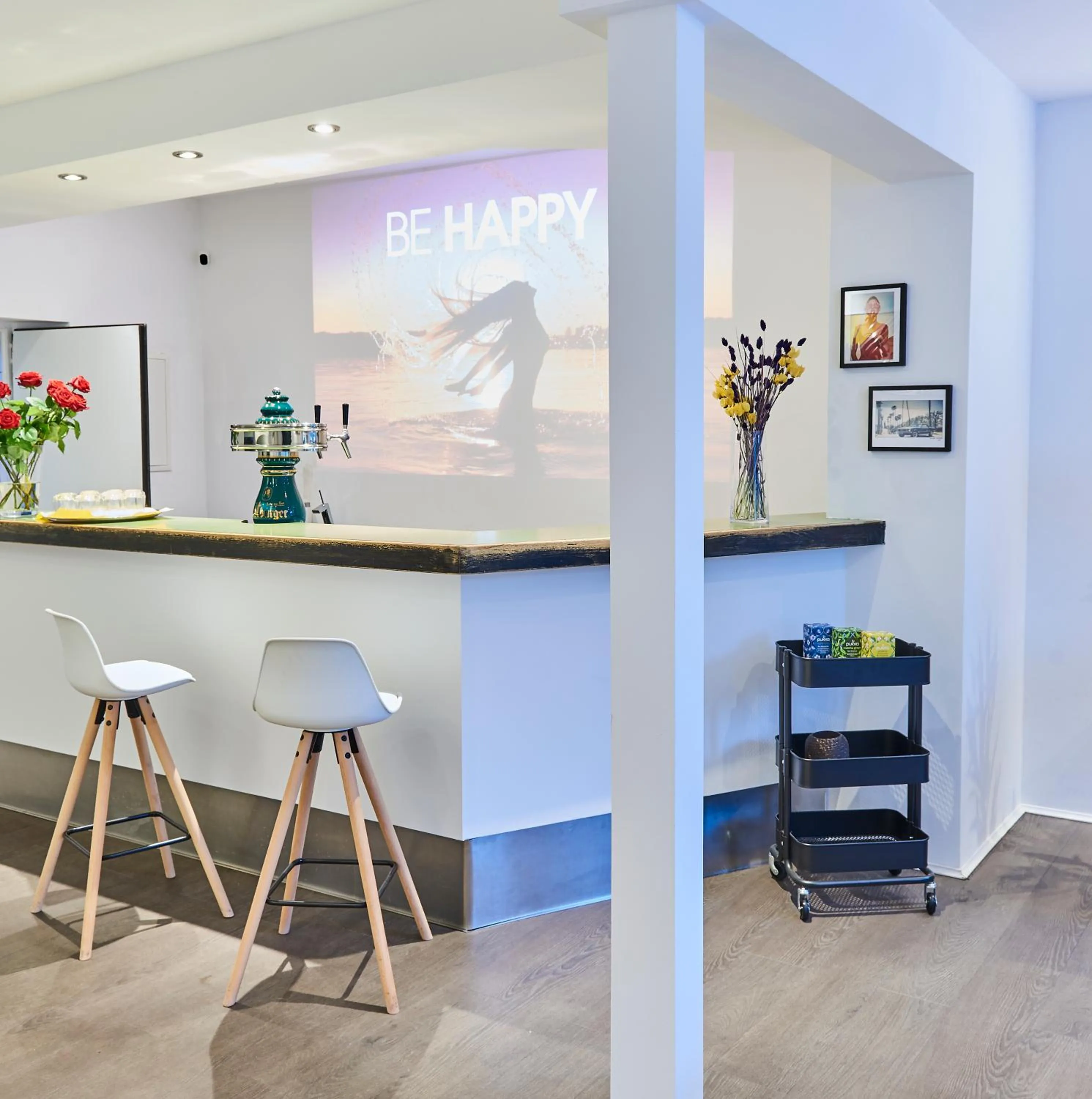 Lounge or bar in SCHLAFGUT! HOTEL-WILL.ICH Garni