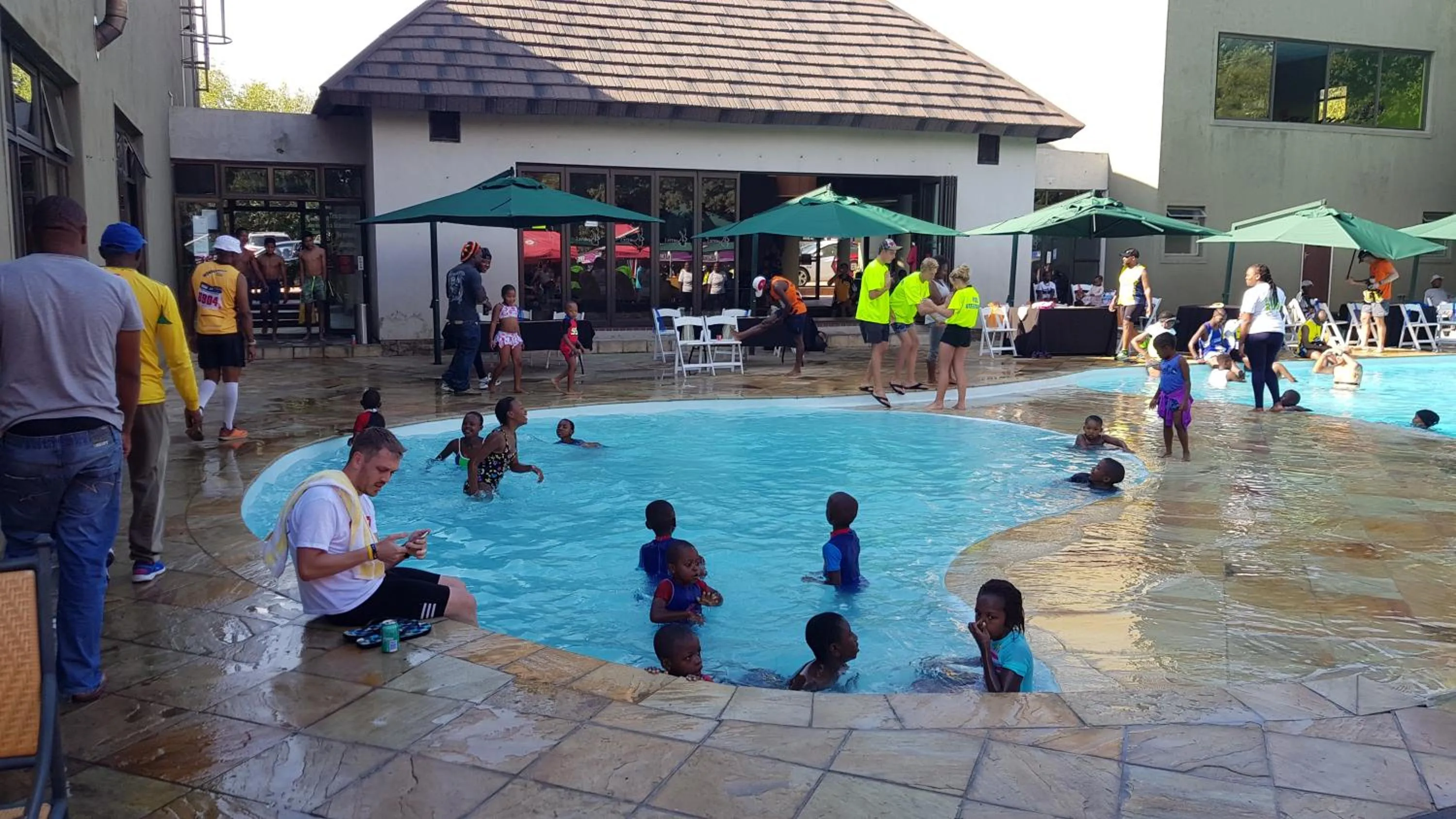 People in Umuzi Lodge