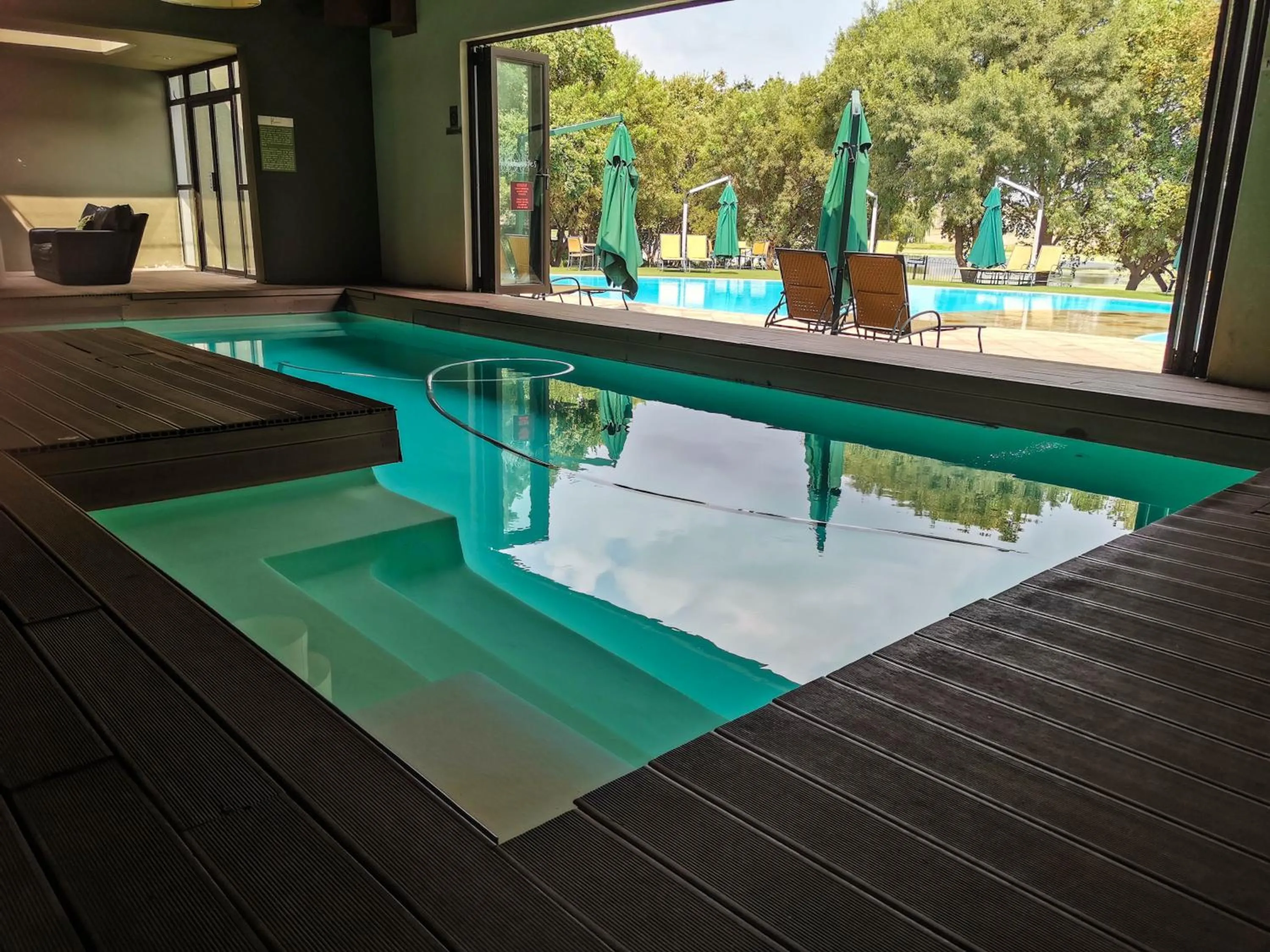 On site in Umuzi Lodge