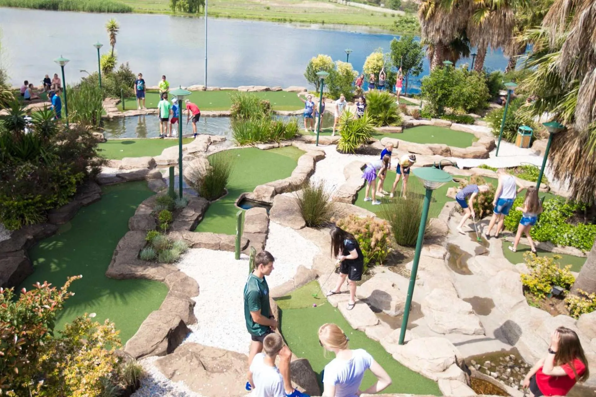 Minigolf in Umuzi Lodge