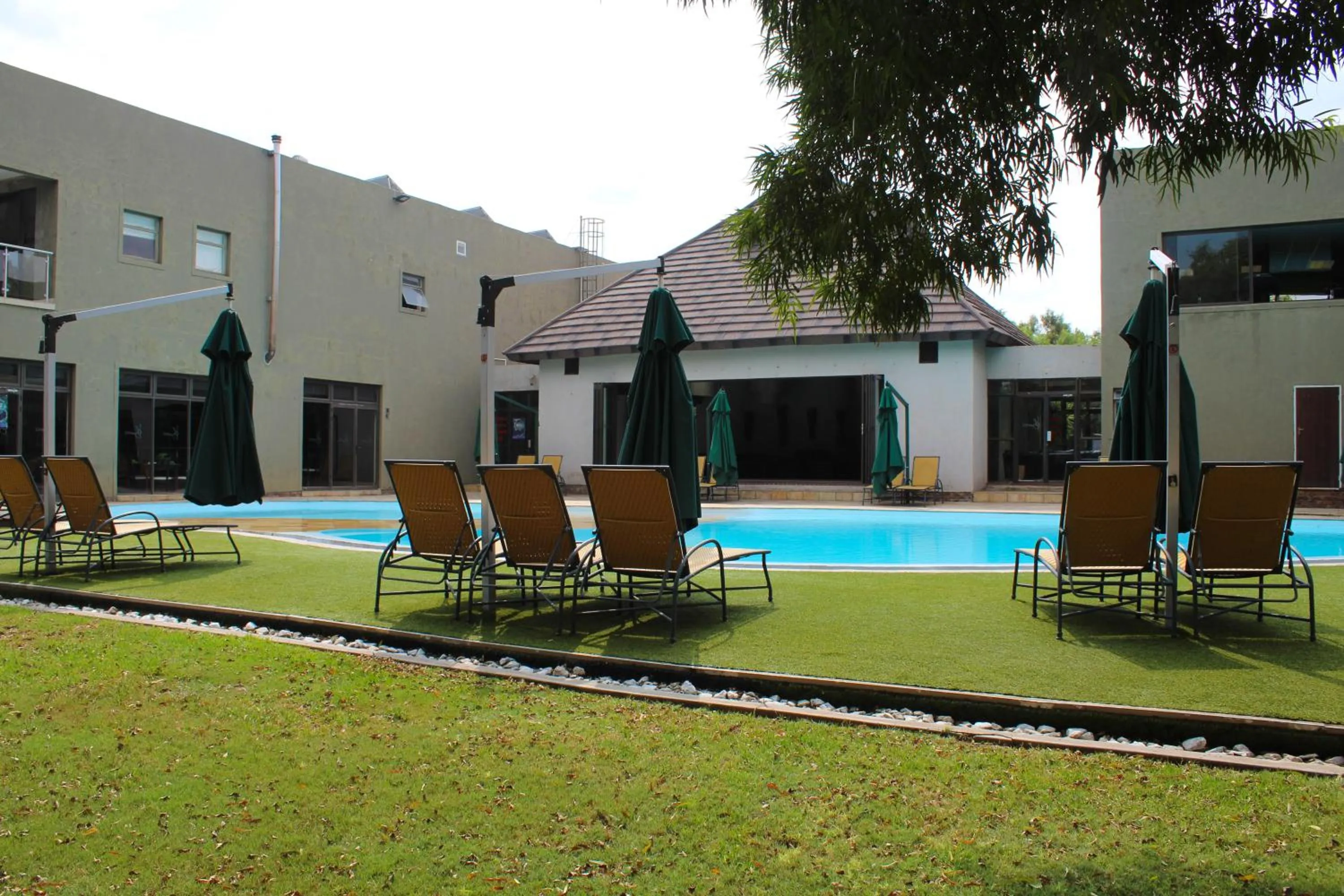 On site in Umuzi Lodge