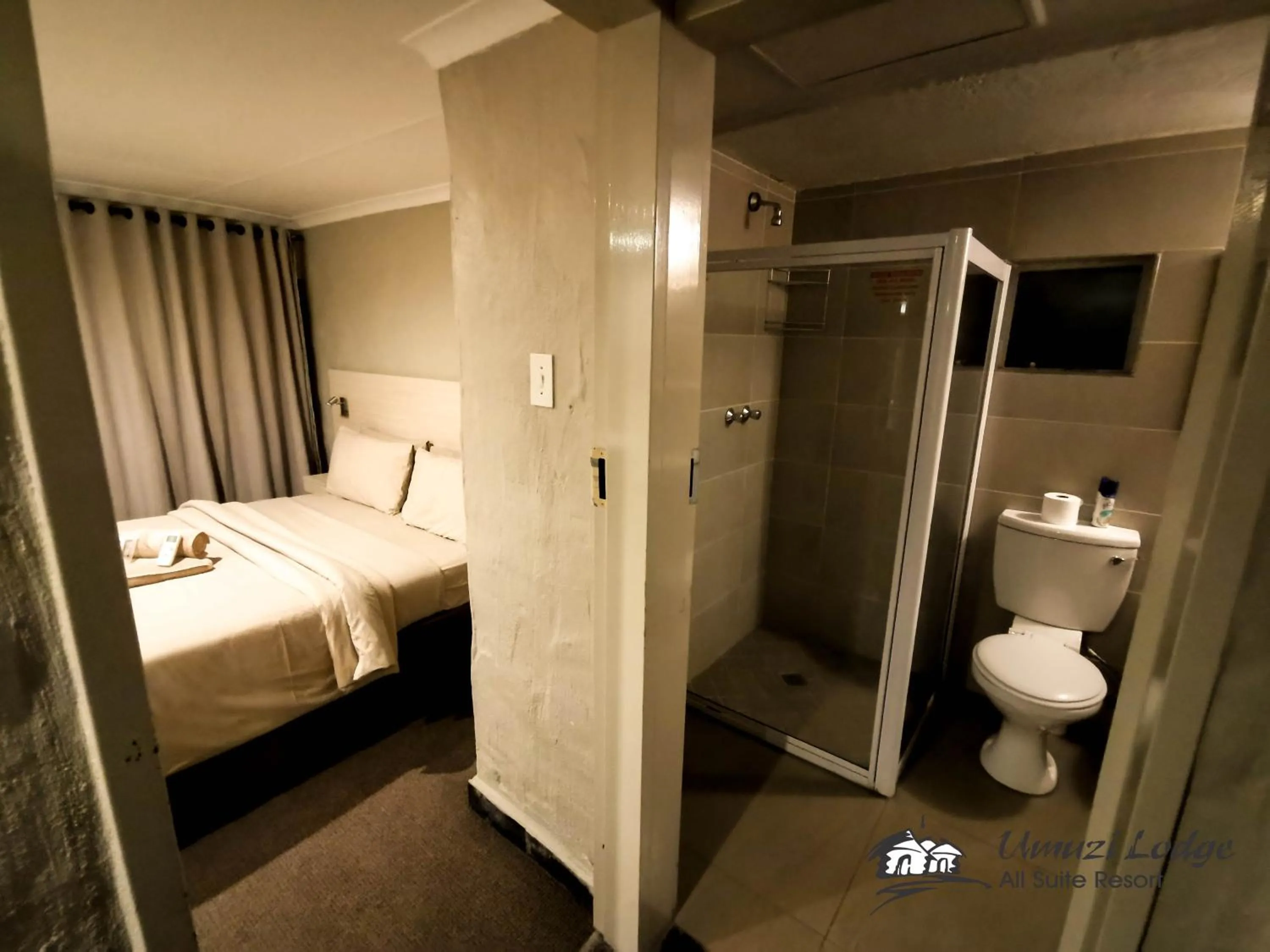 Shower in Umuzi Lodge