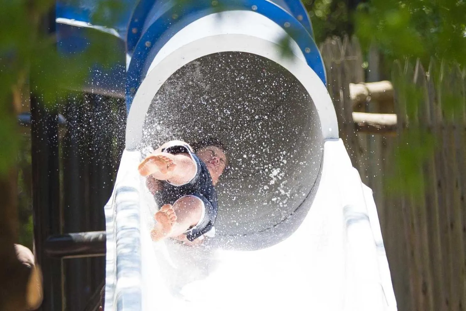 Aqua park in Umuzi Lodge