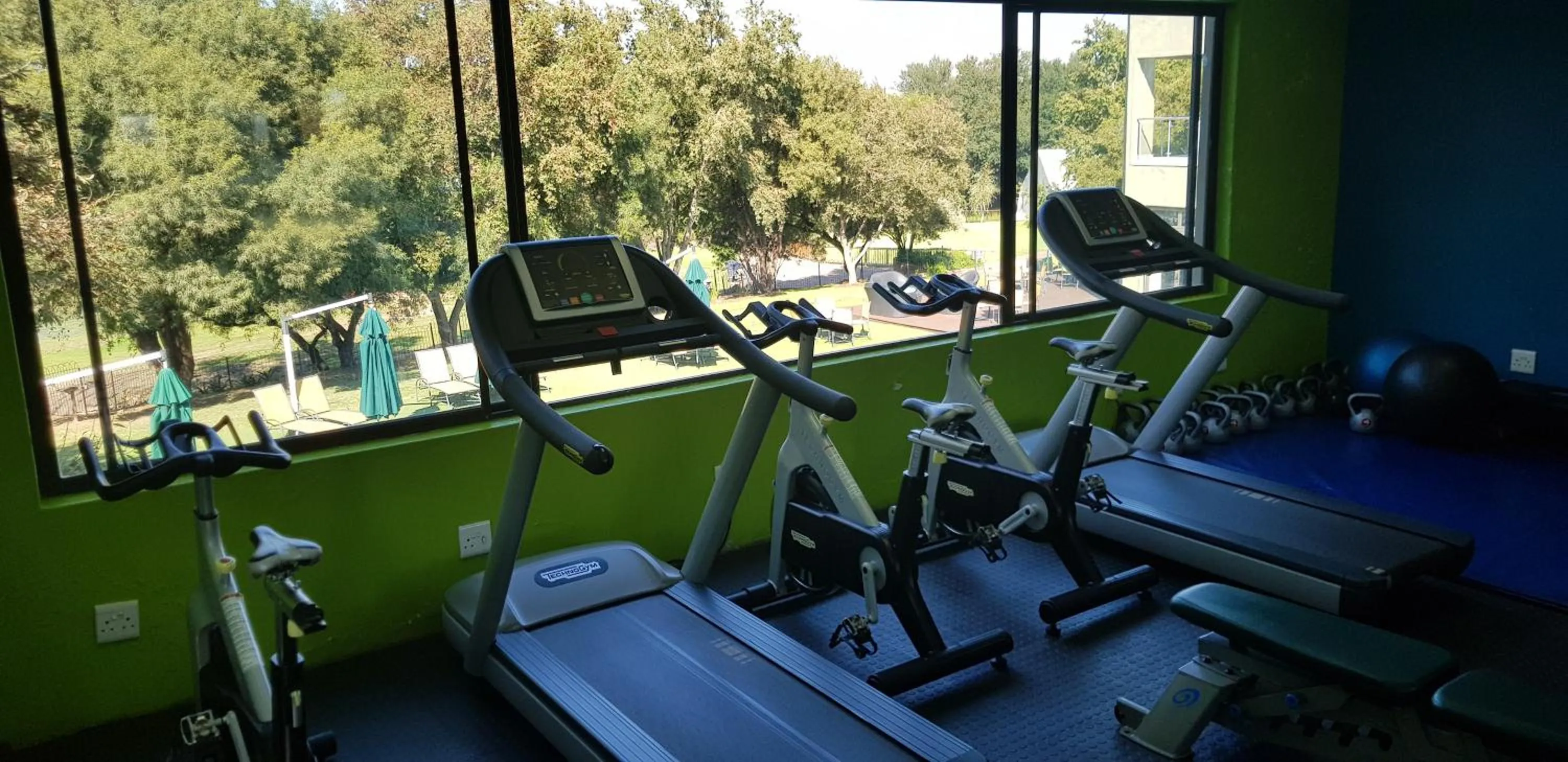 Fitness centre/facilities in Umuzi Lodge