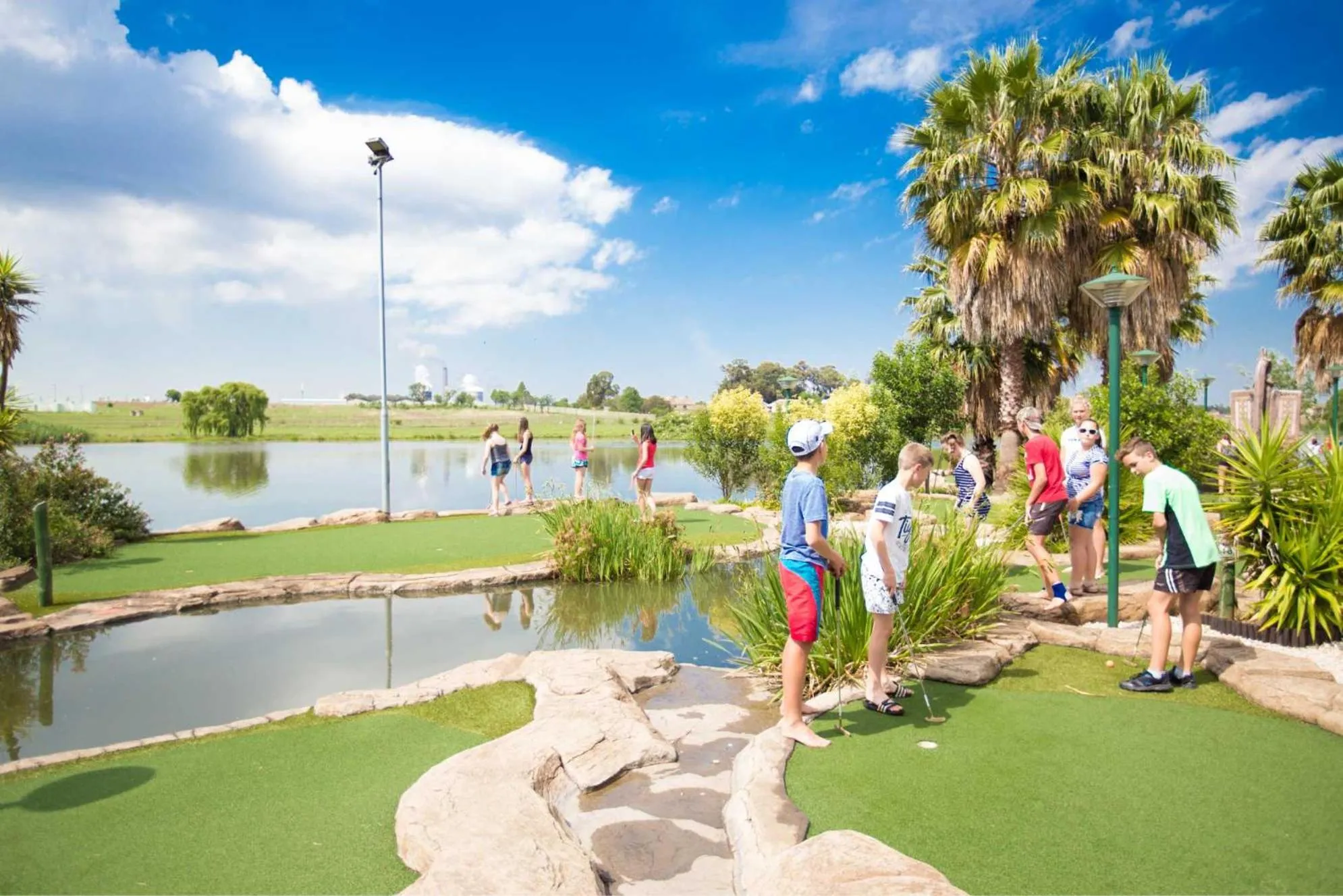 Minigolf in Umuzi Lodge