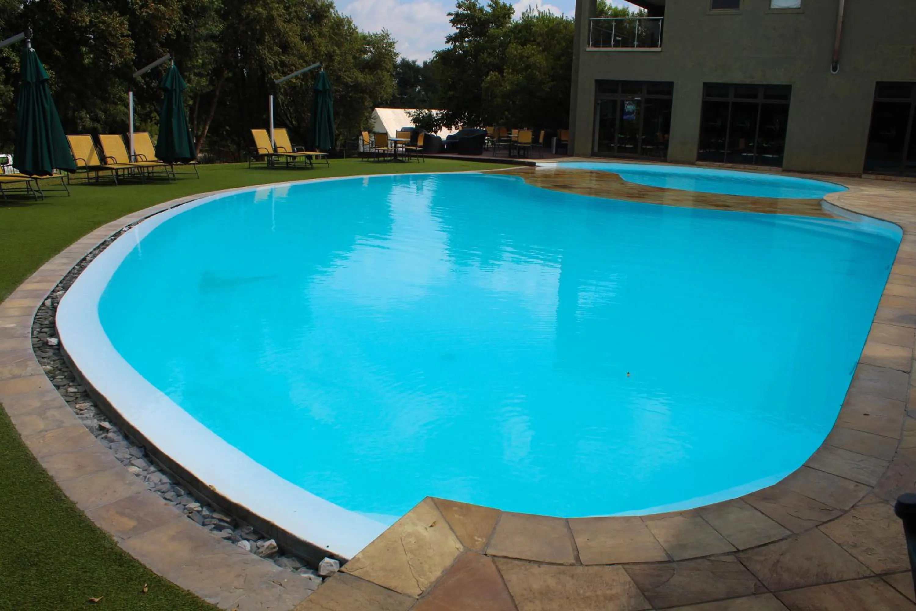 On site in Umuzi Lodge