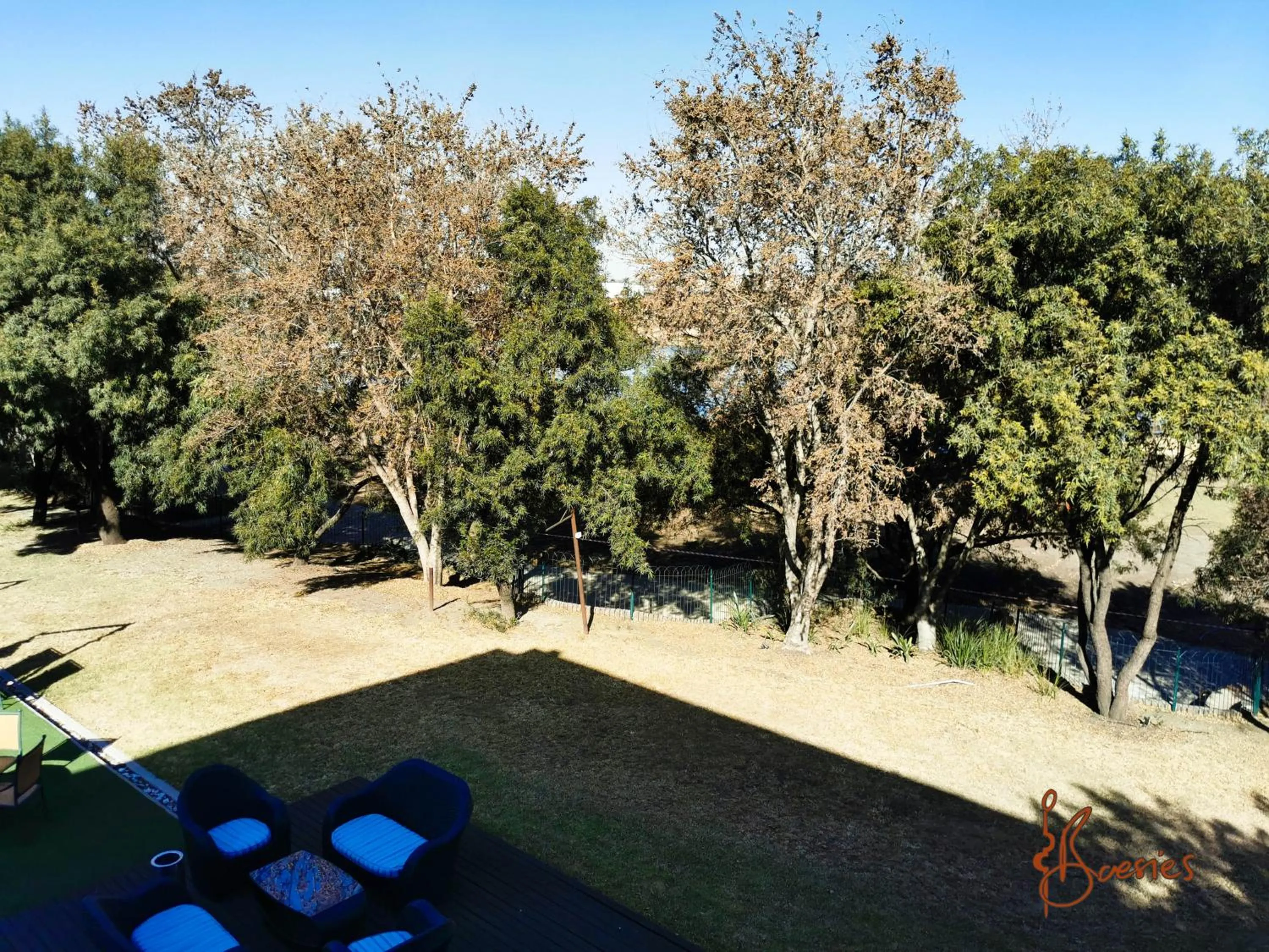 Garden in Umuzi Lodge