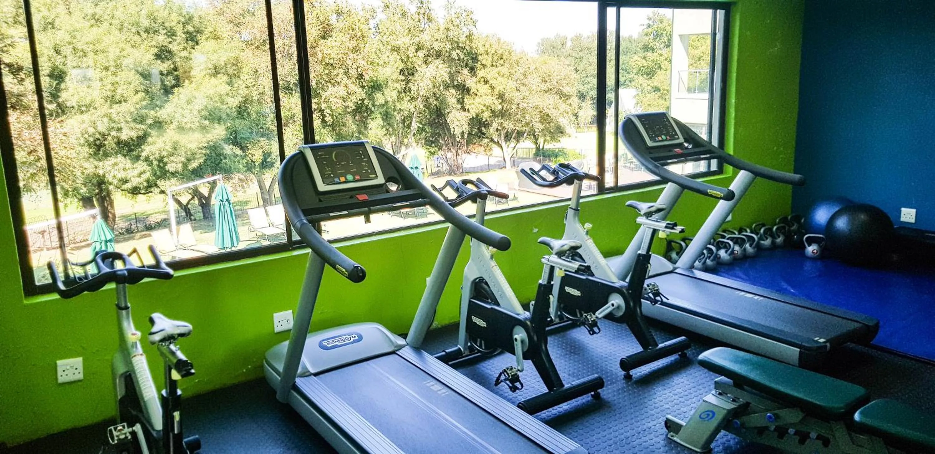 Fitness centre/facilities in Umuzi Lodge