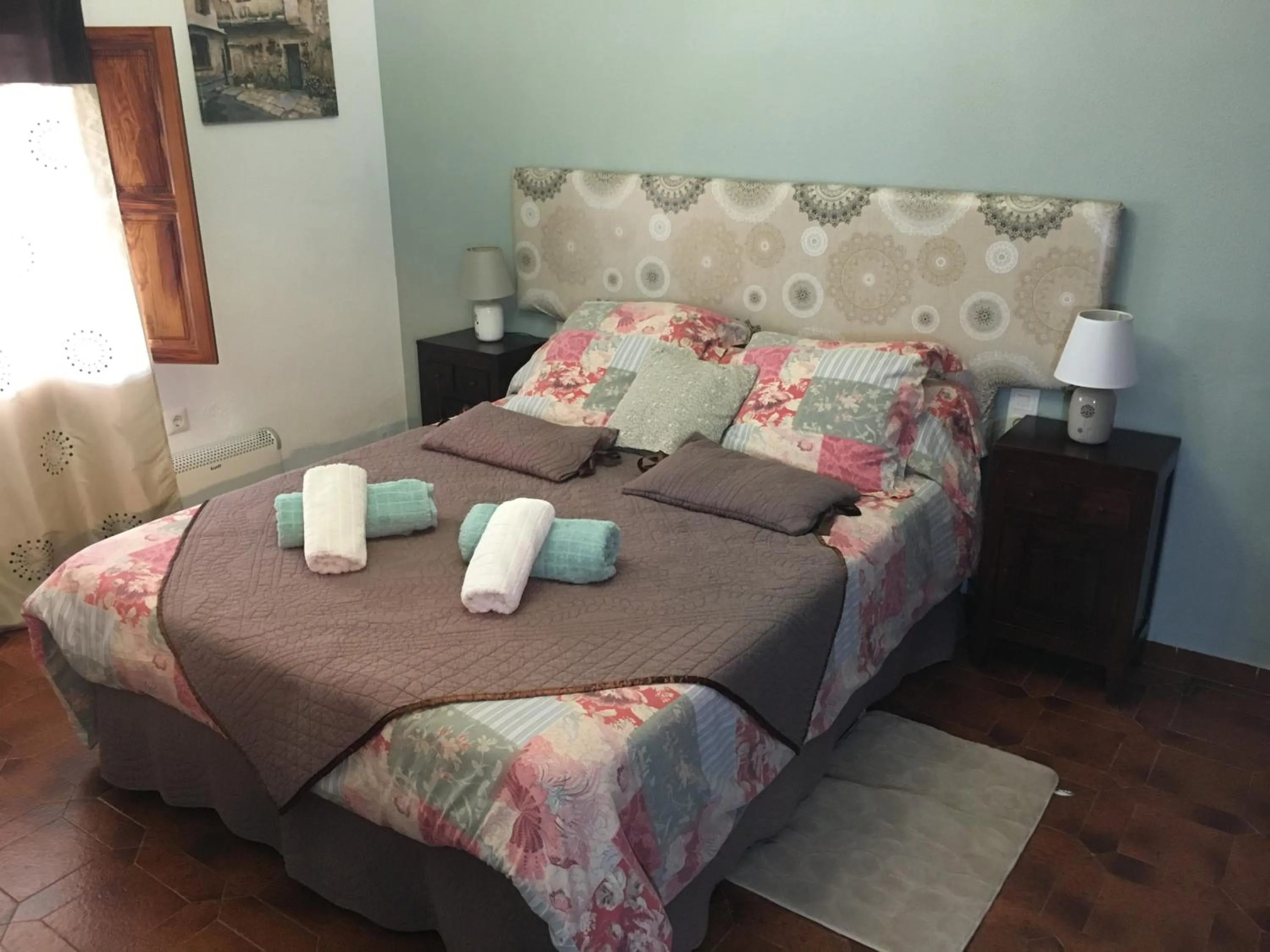 Garden view, Bed in Casa Rural Paloma