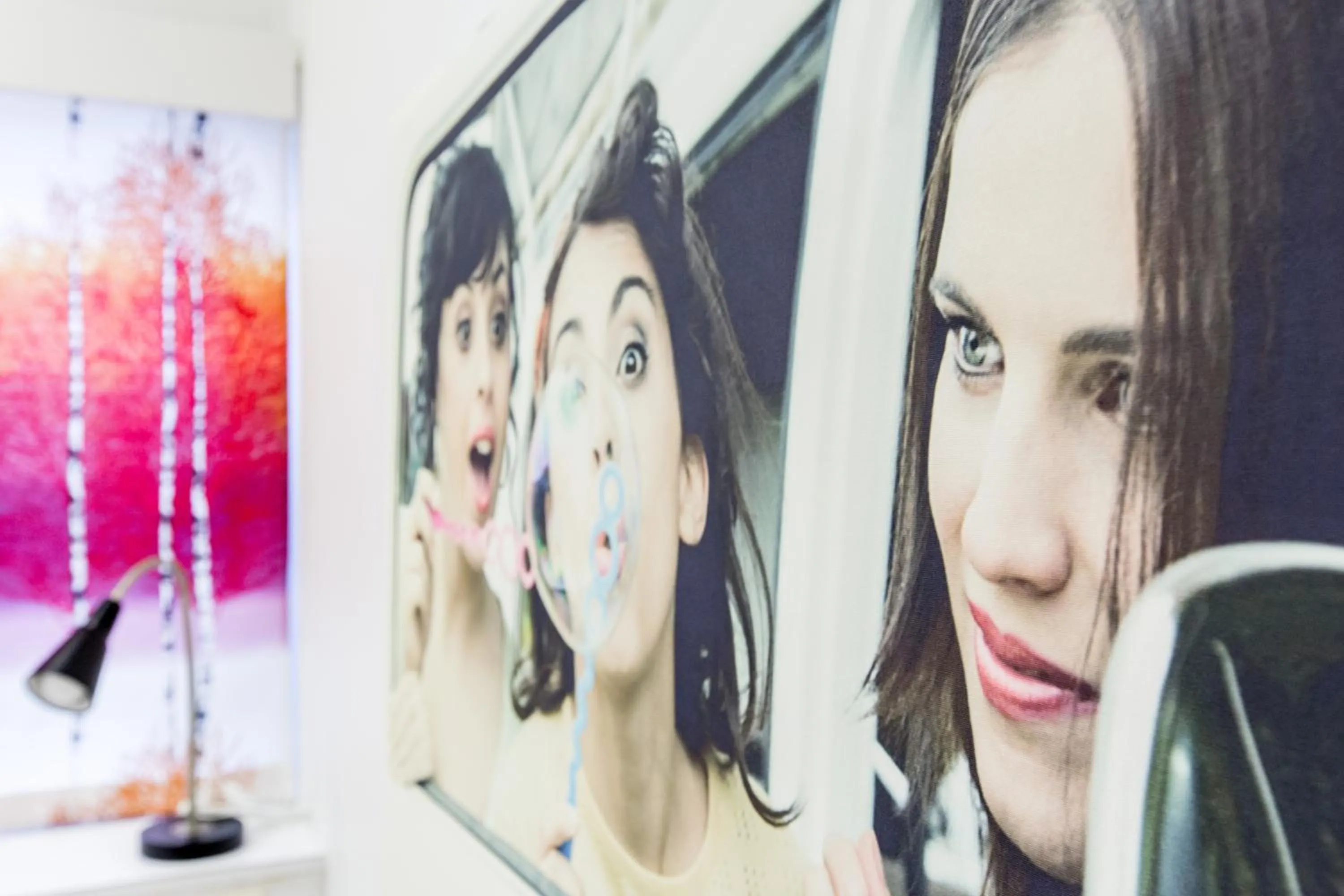 Decorative detail in Forenom Hostel Vantaa Airport