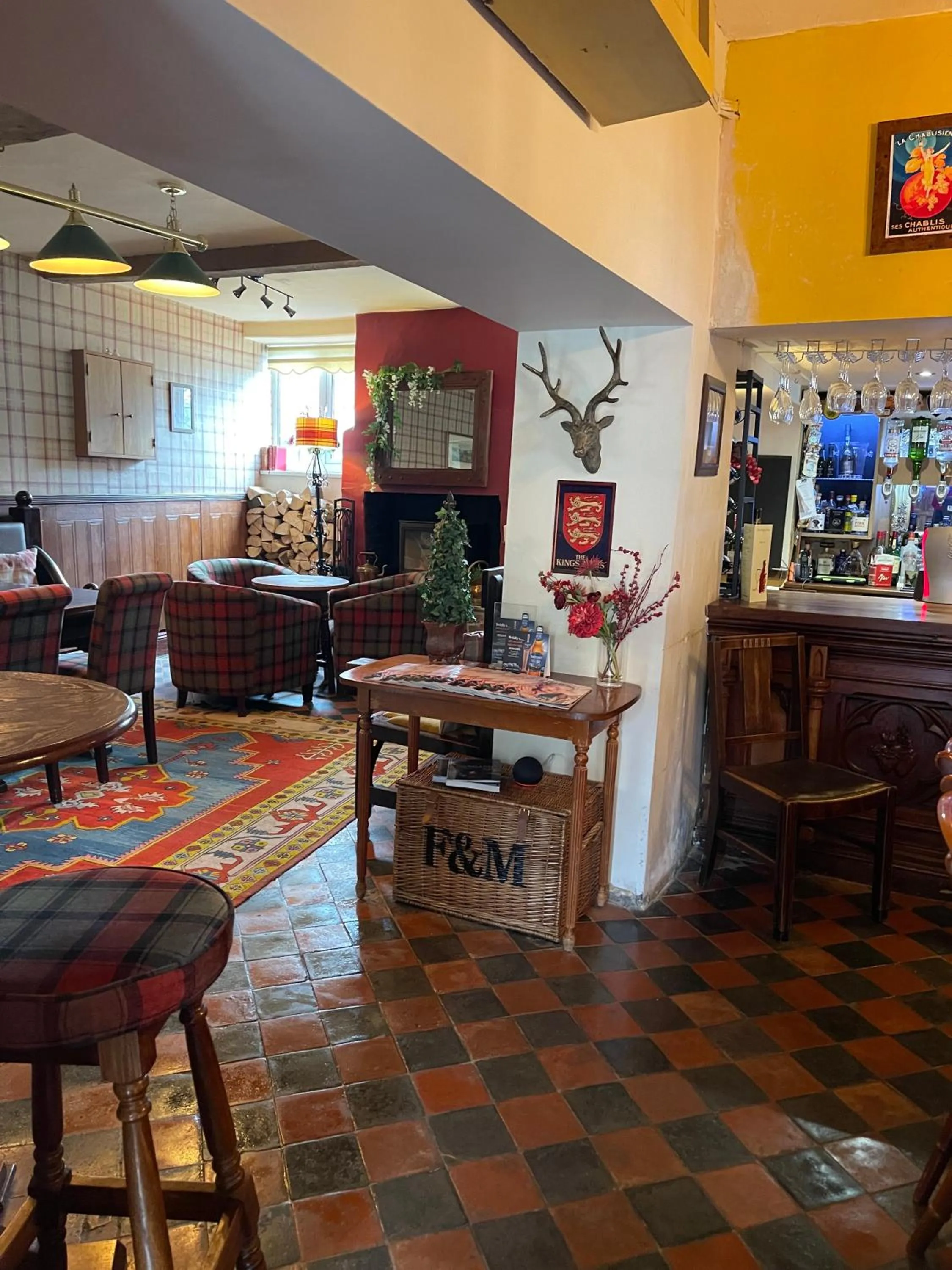 Lounge or bar in The Kings Arms (Scalford)
