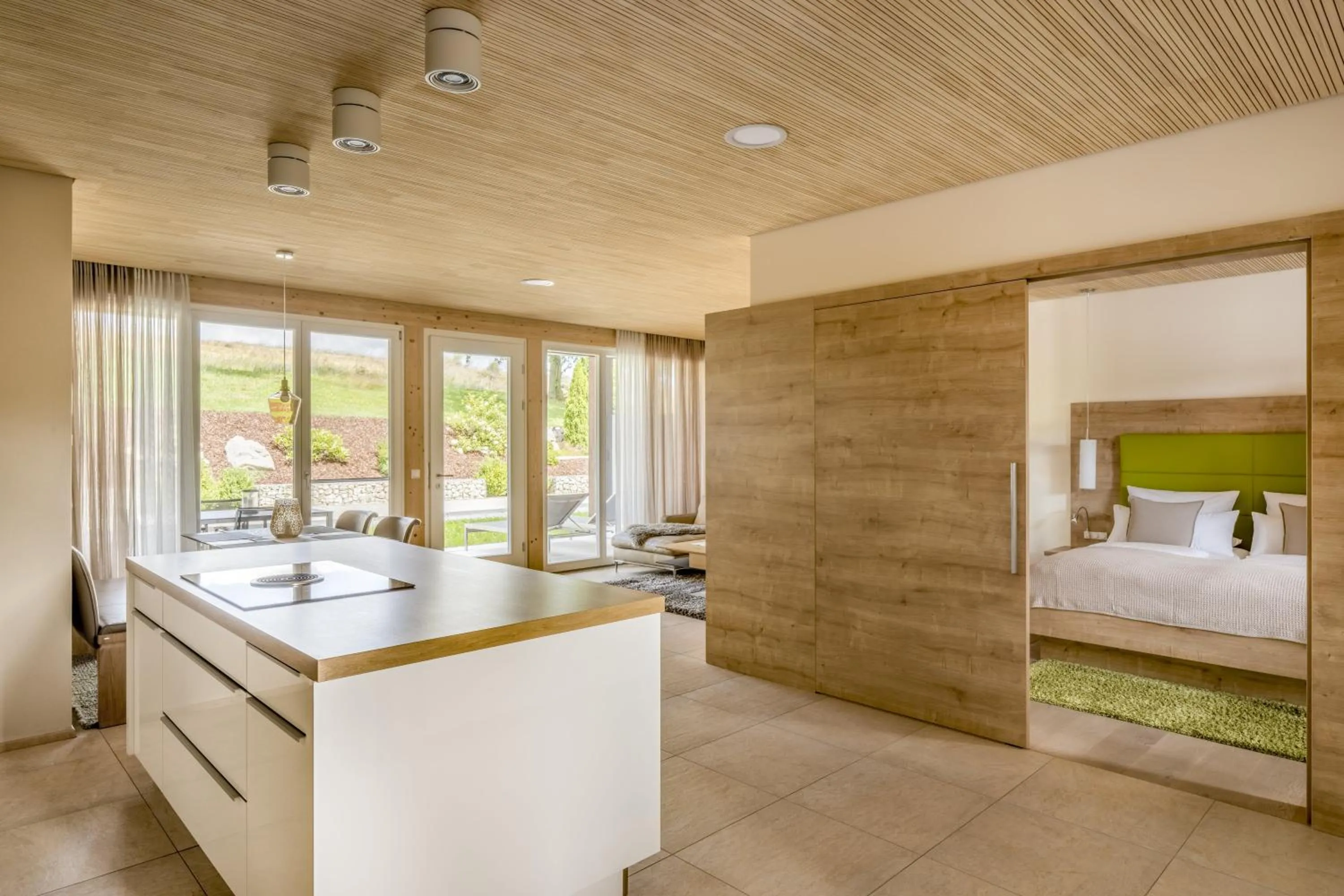 kitchen, Bed in Der Heindlhof