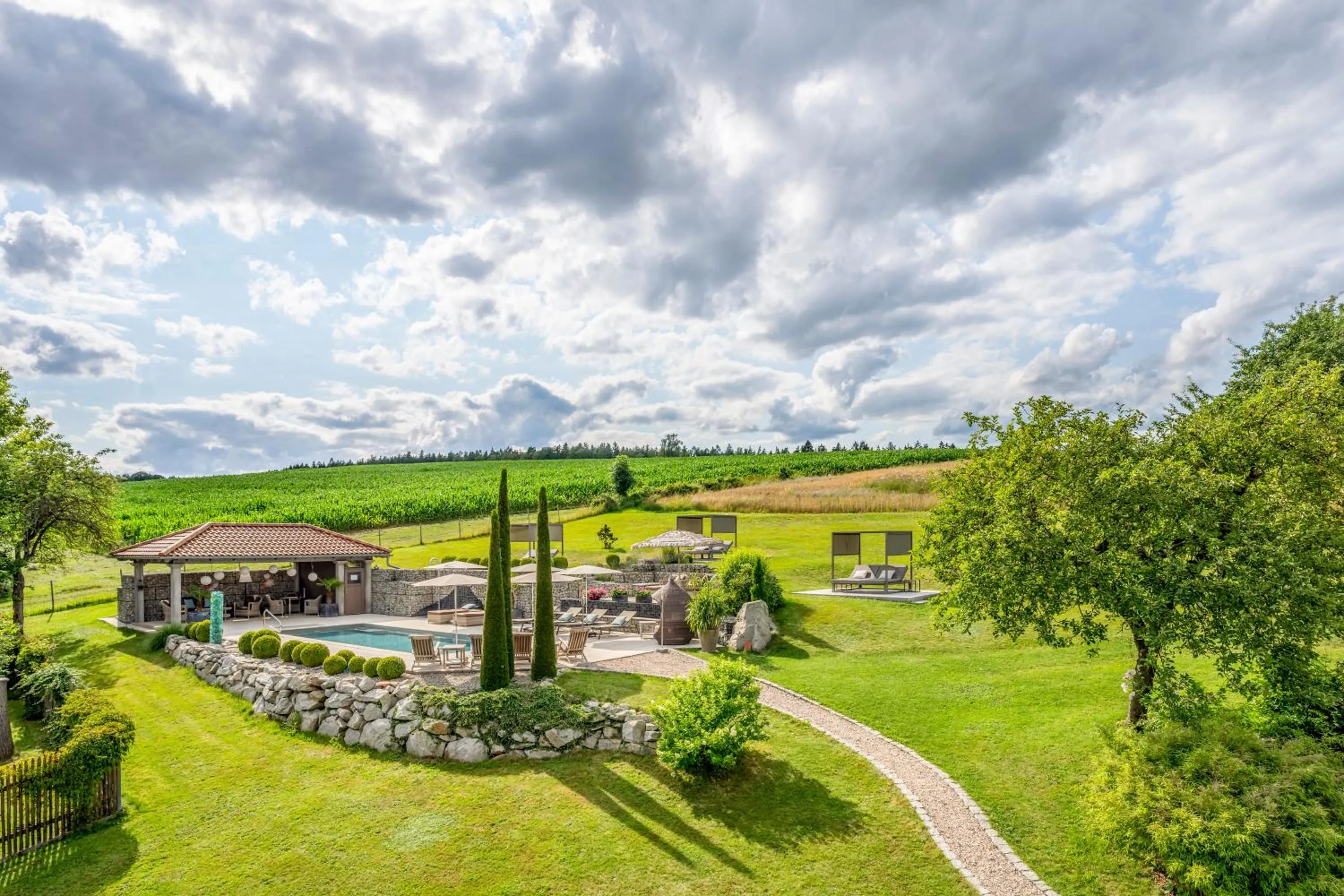 Swimming pool in Der Heindlhof