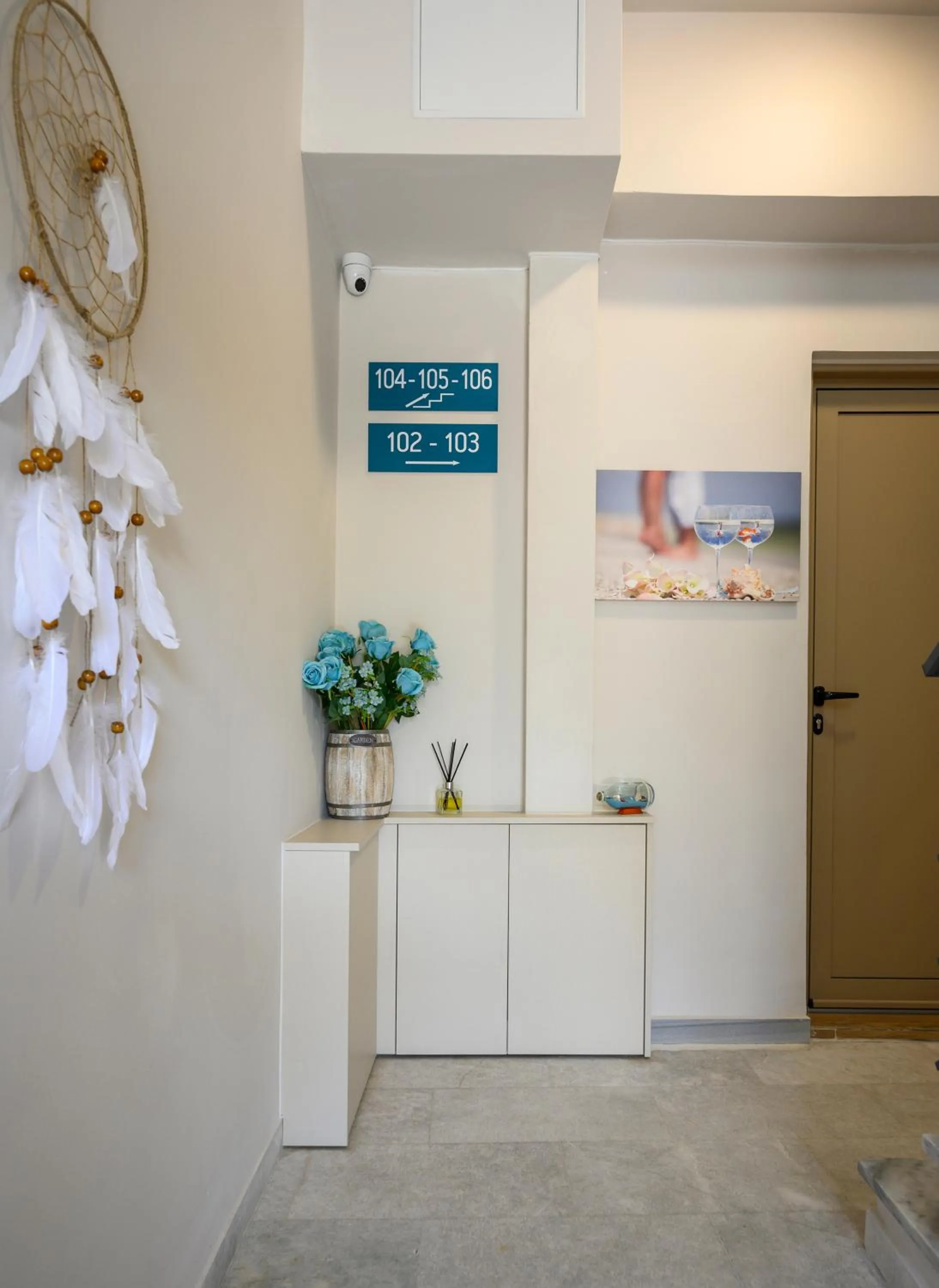 Lobby or reception in Aequor Luxury Rooms & Apartments