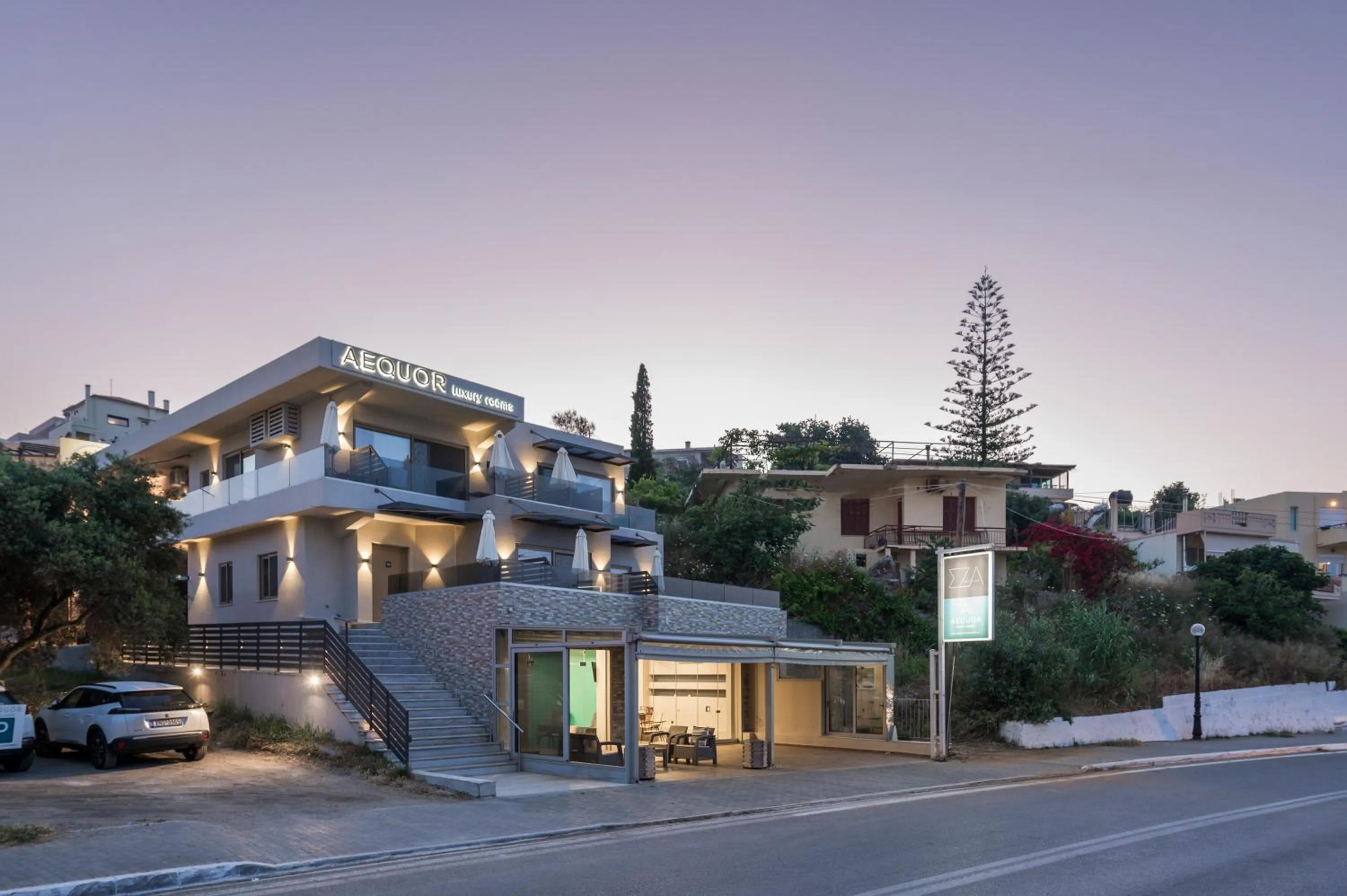 Property building in Aequor Luxury Rooms & Apartments