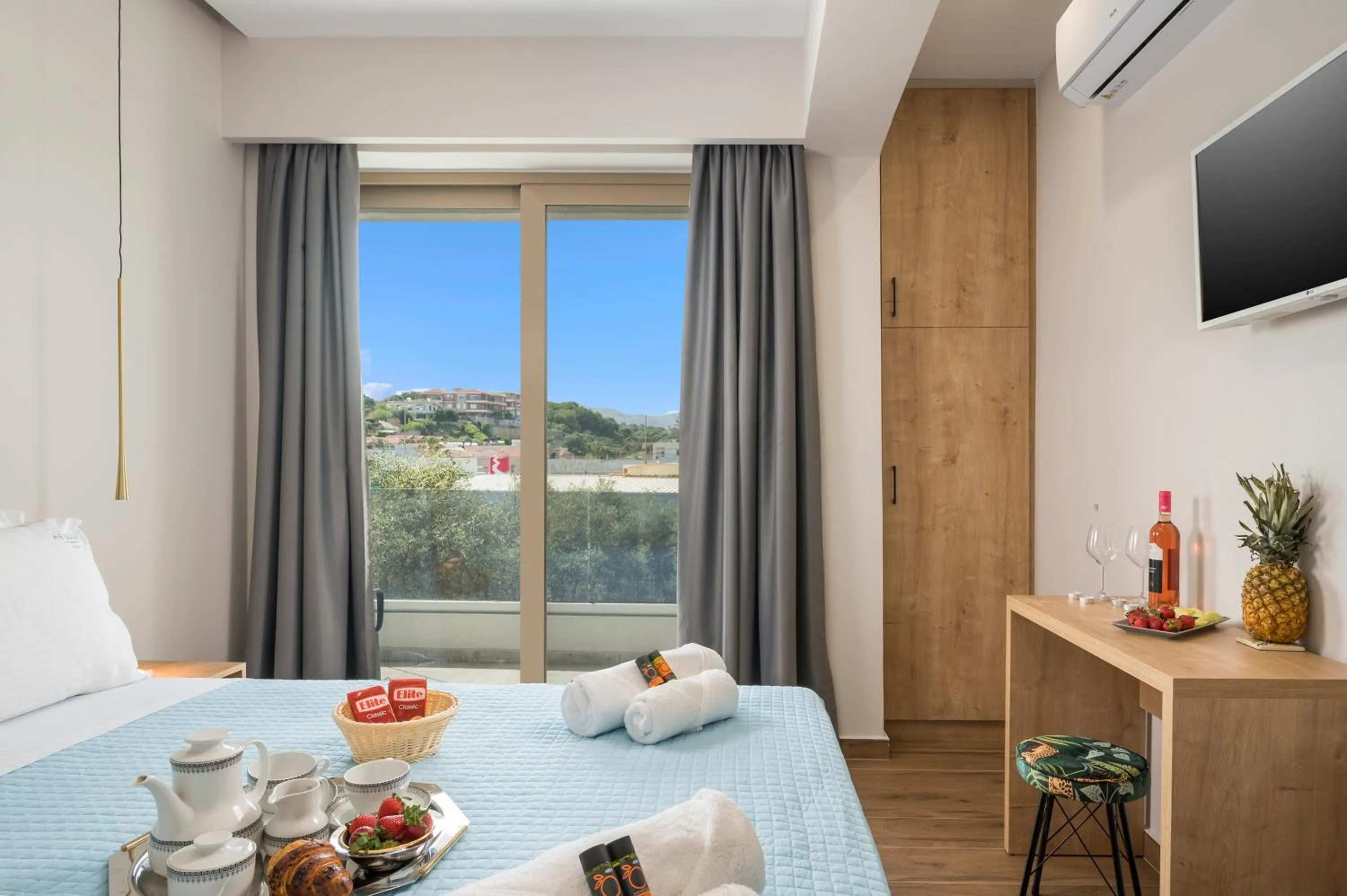 Bedroom, Bed in Aequor Luxury Rooms & Apartments