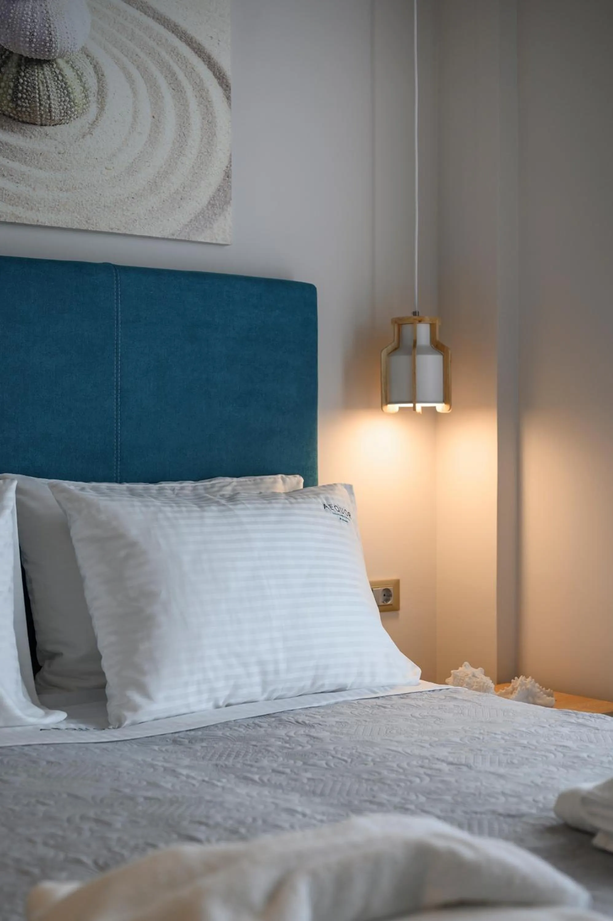 Bed in Aequor Luxury Rooms & Apartments