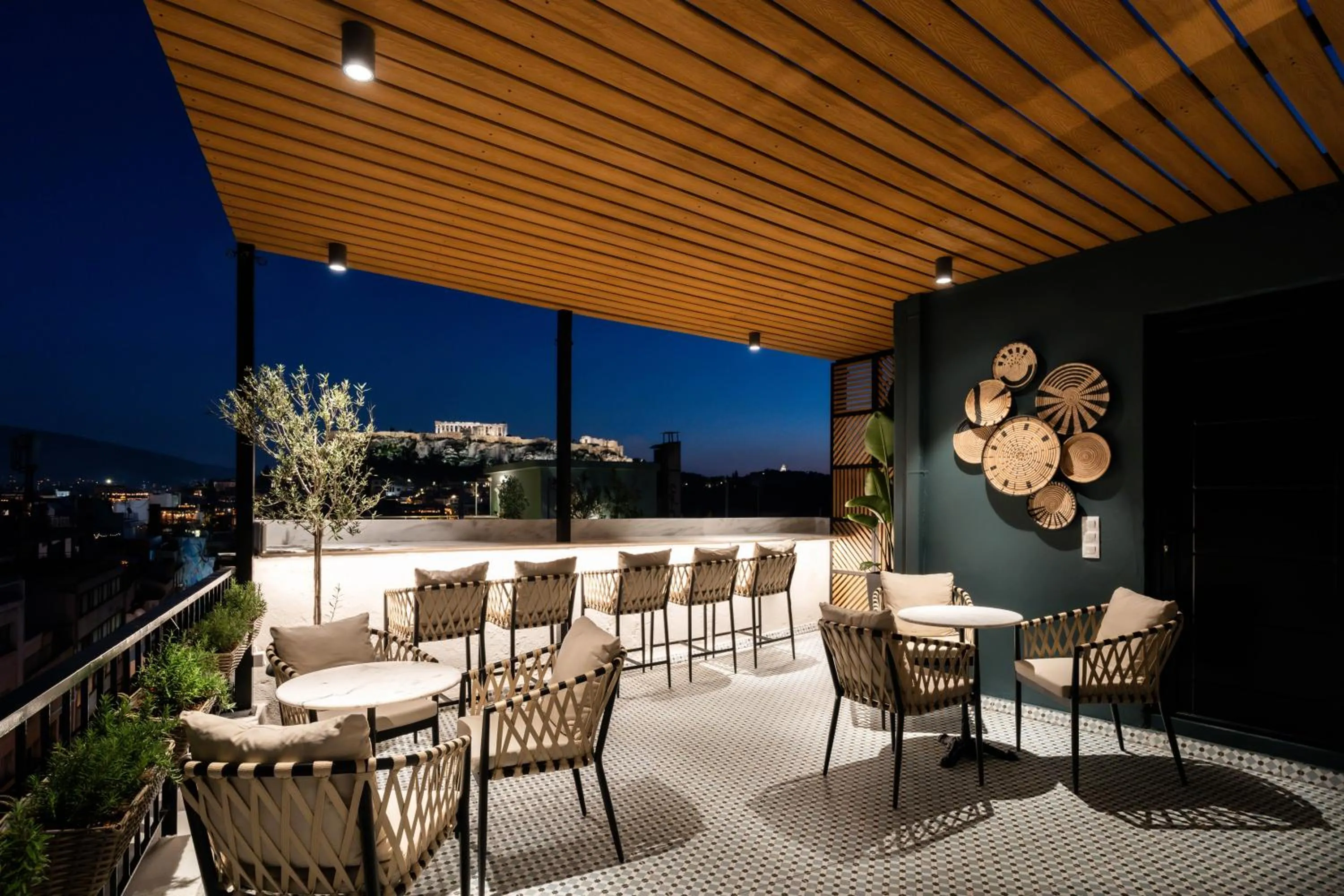 Seating area in PAME House