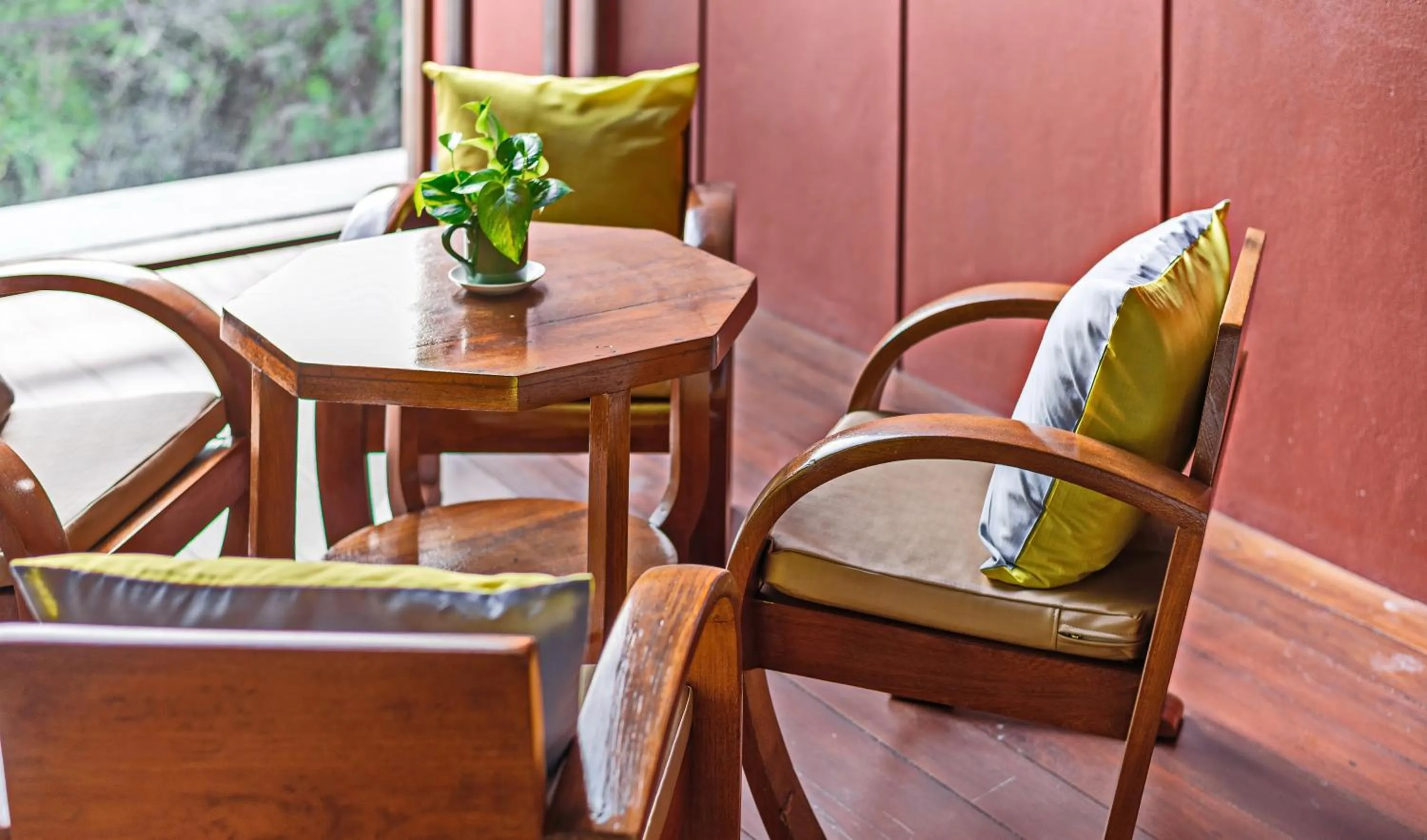 Seating area in Hua Hin Habitat Hotel- SHA Extra Plus