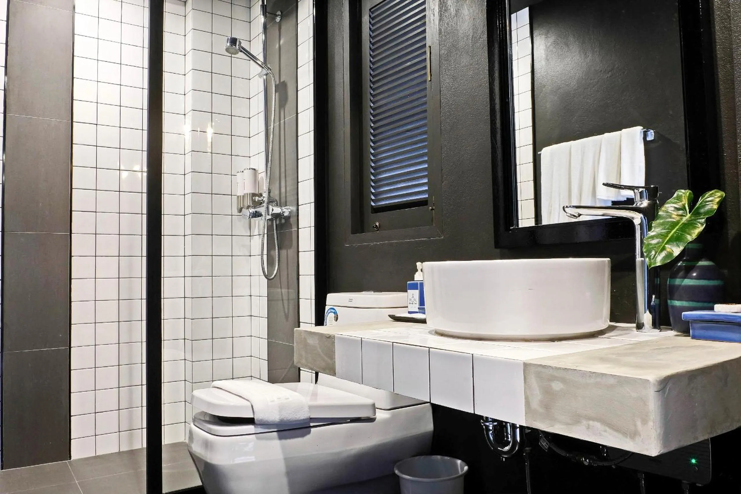 Shower in Hua Hin Habitat Hotel- SHA Extra Plus